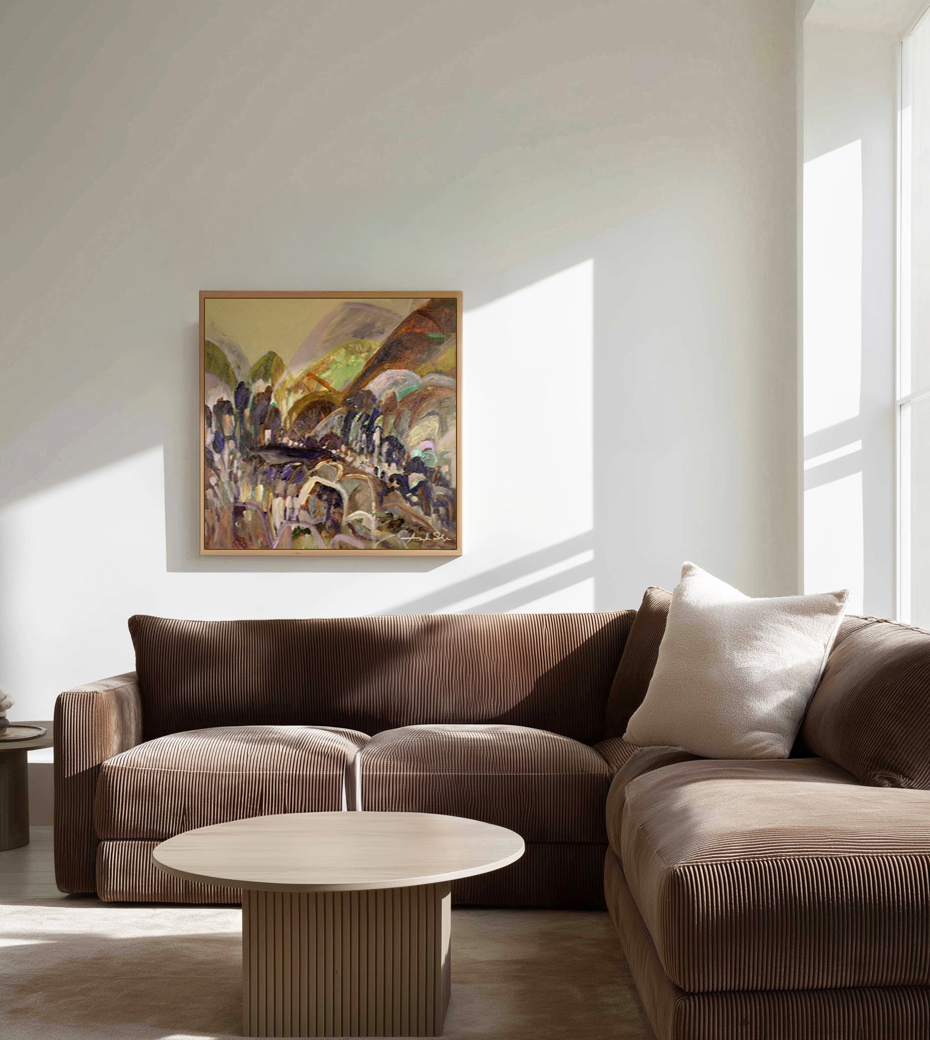 A Better Place To Be by Amanda Skye | Framed Canvas Art Print from Olive et Oriel where you can shop wallpaper and artworks online