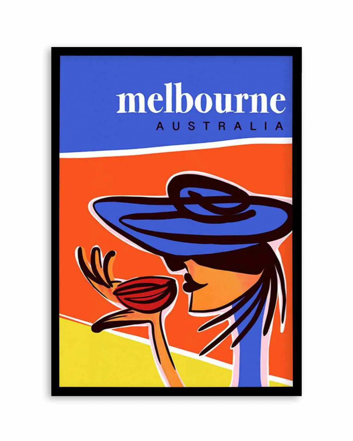 A Coffee in Melbourne Art Print from Olive et Oriel where you can shop wallpaper and artworks online