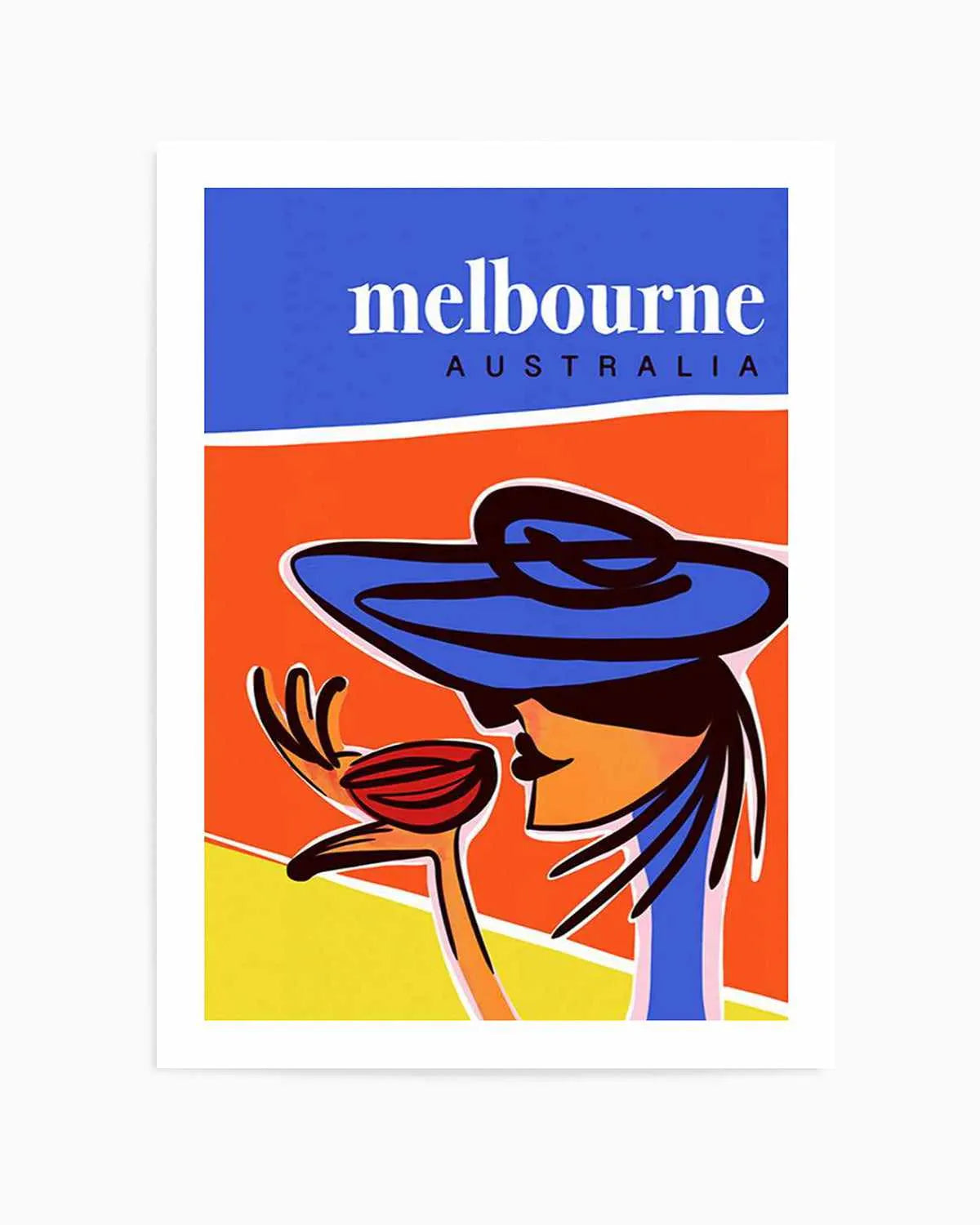 A Coffee in Melbourne Art Print from Olive et Oriel where you can shop wallpaper and artworks online