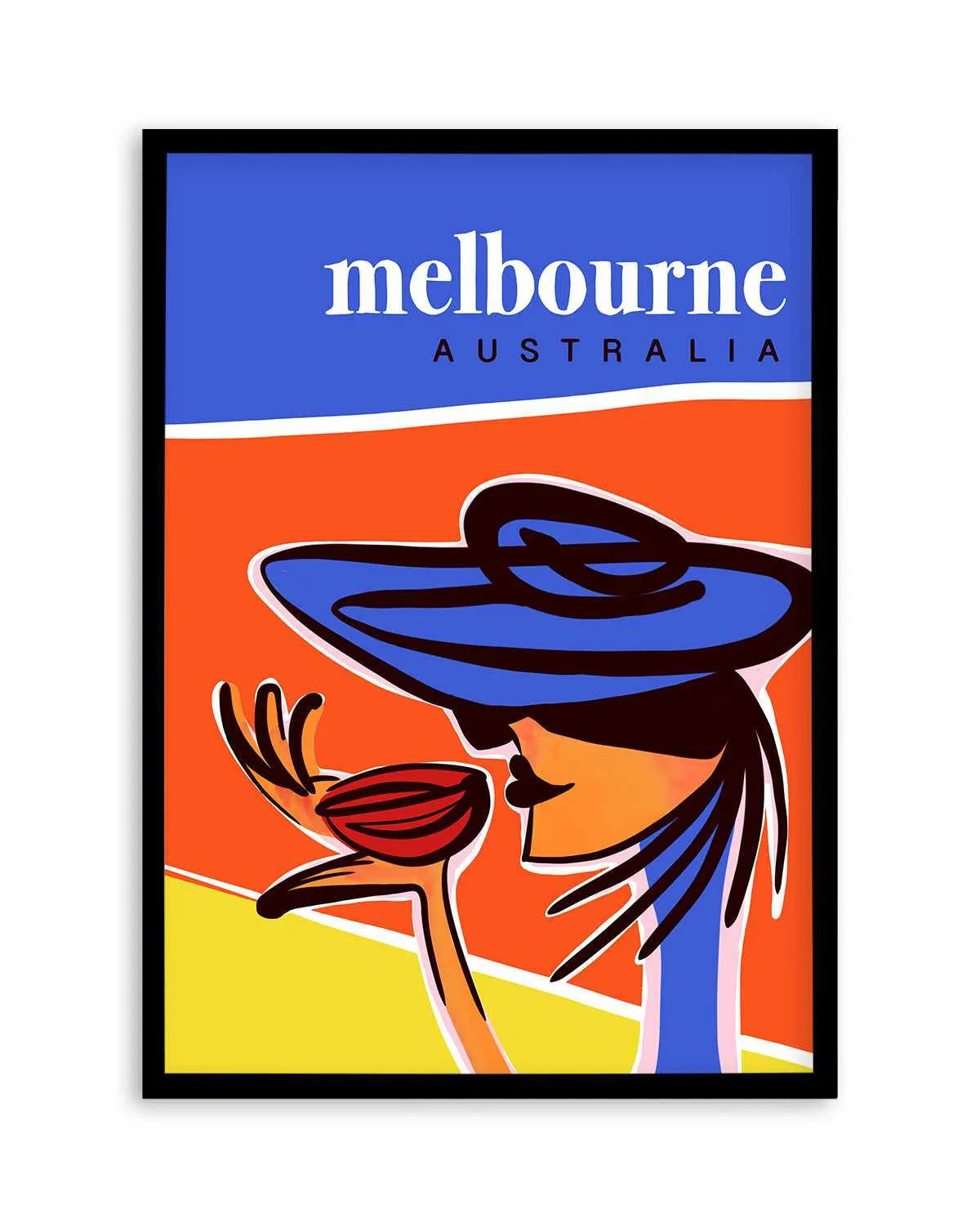 A Coffee in Melbourne Art Print from Olive et Oriel where you can shop wallpaper and artworks online