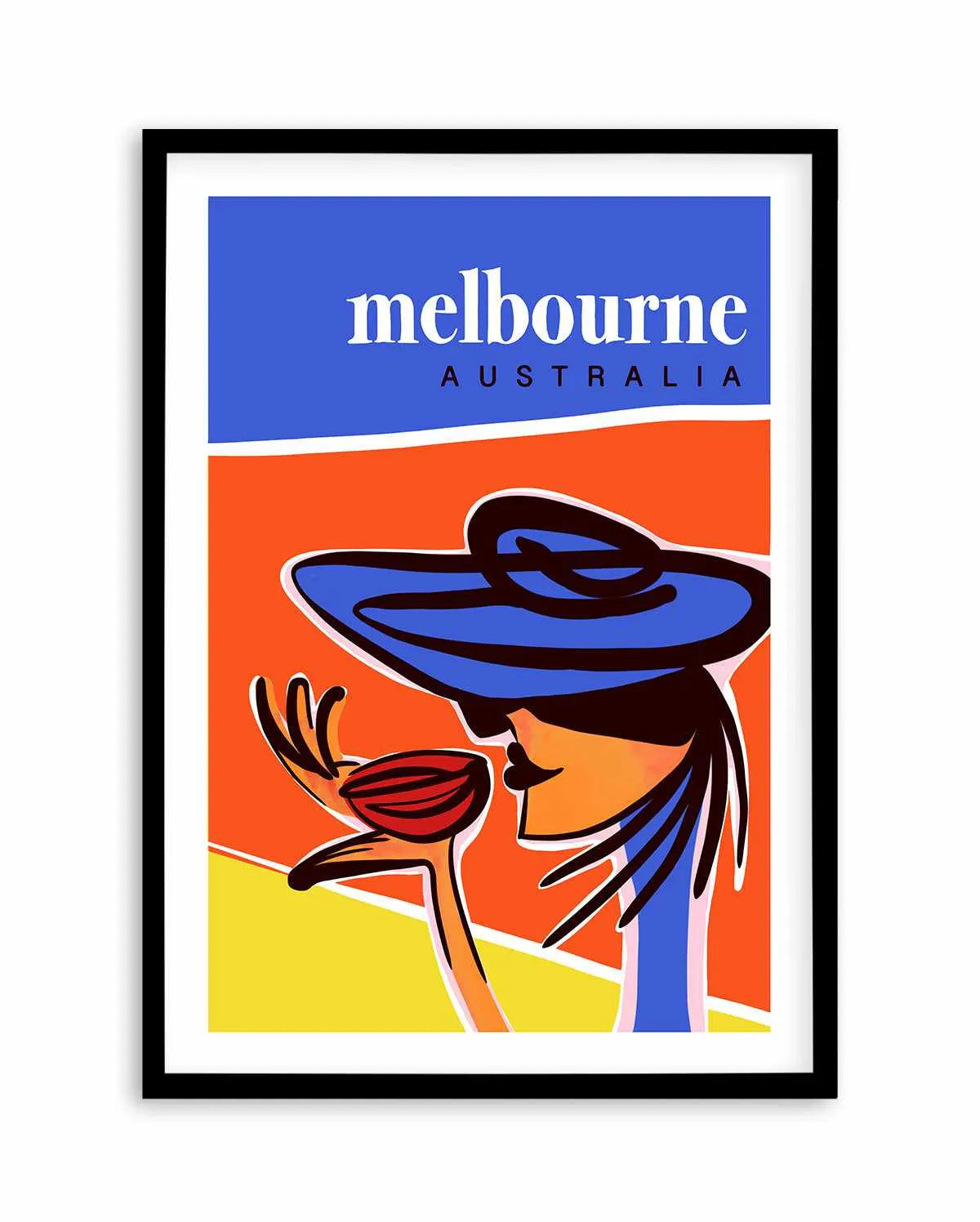 A Coffee in Melbourne Art Print from Olive et Oriel where you can shop wallpaper and artworks online