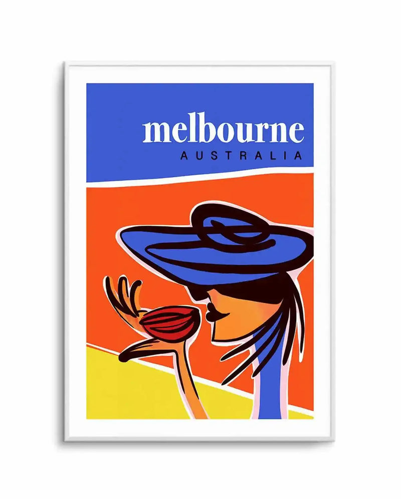 A Coffee in Melbourne Art Print from Olive et Oriel where you can shop wallpaper and artworks online