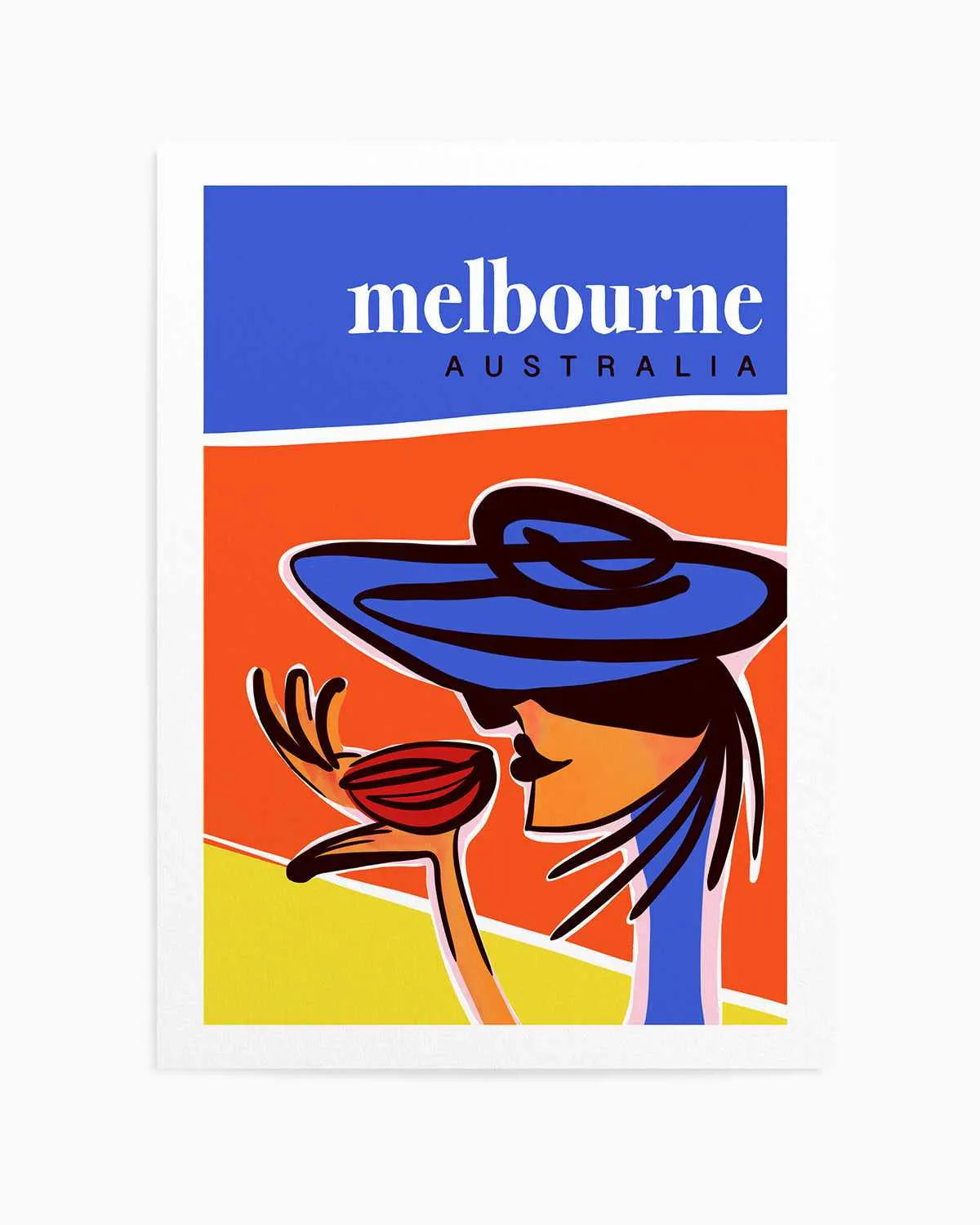 A Coffee in Melbourne Art Print from Olive et Oriel where you can shop wallpaper and artworks online