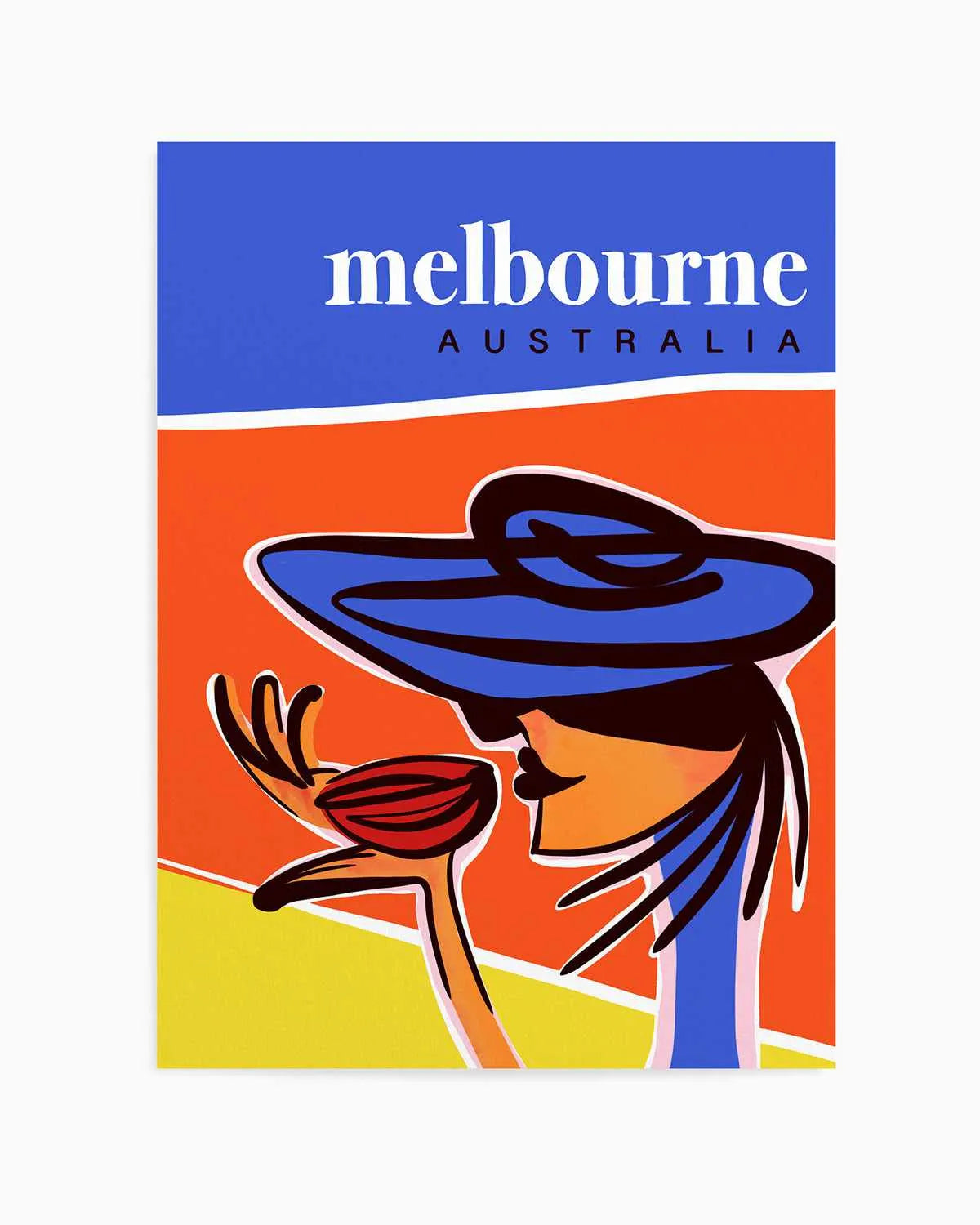 A Coffee in Melbourne Art Print from Olive et Oriel where you can shop wallpaper and artworks online
