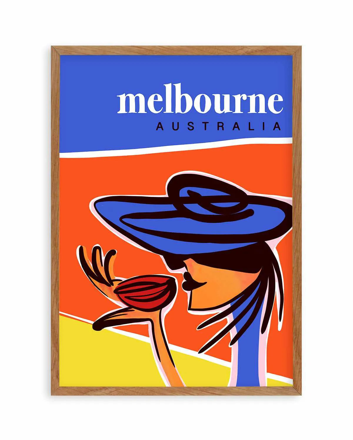 A Coffee in Melbourne Art Print from Olive et Oriel where you can shop wallpaper and artworks online
