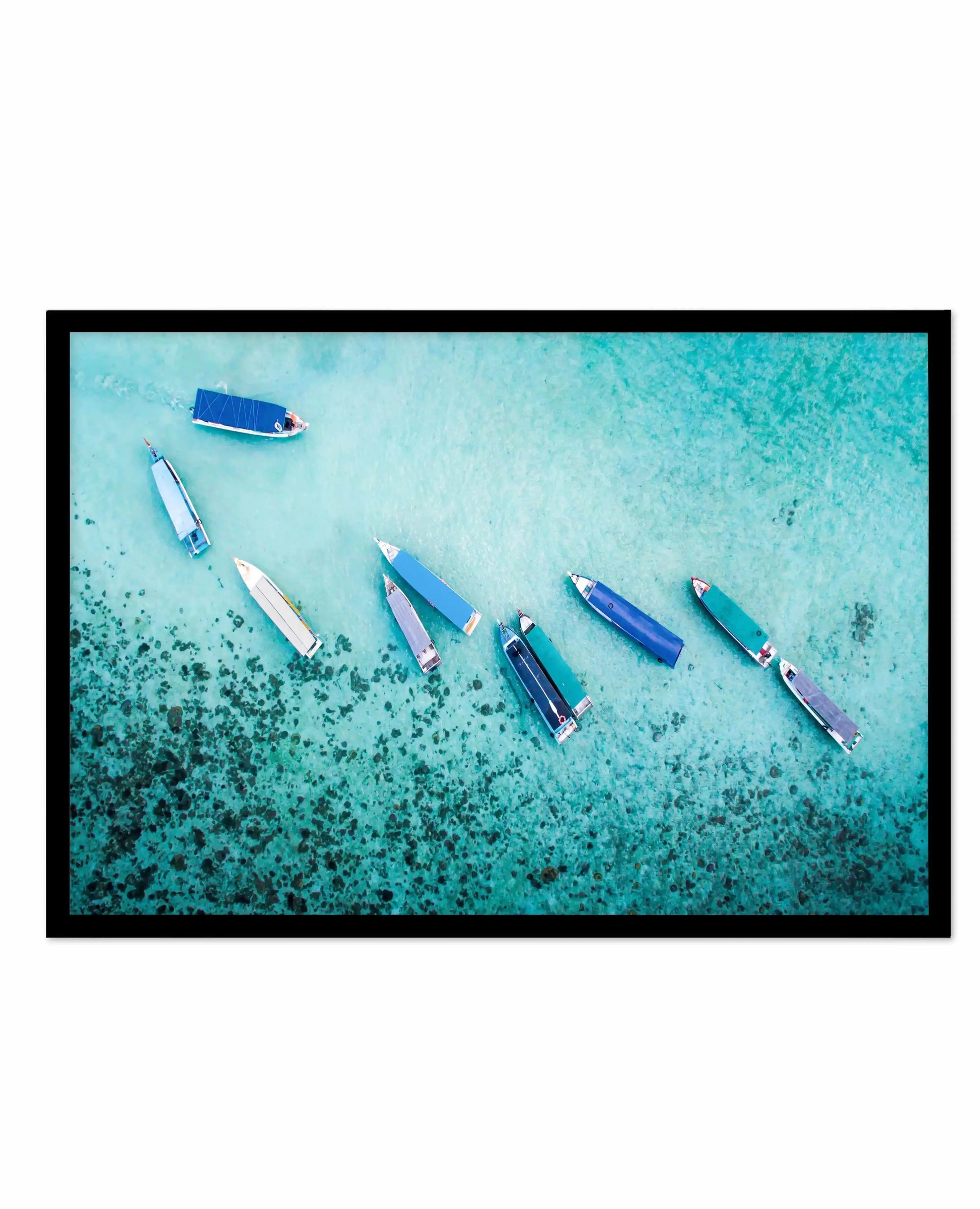 A Day On The Water | LS Art Print-PRINT-Olive et Oriel-Olive et Oriel-A5 | 5.8" x 8.3" | 14.8 x 21cm-Black-With White Border-Buy-Australian-Art-Prints-Online-with-Olive-et-Oriel-Your-Artwork-Specialists-Austrailia-Decorate-With-Coastal-Photo-Wall-Art-Prints-From-Our-Beach-House-Artwork-Collection-Fine-Poster-and-Framed-Artwork