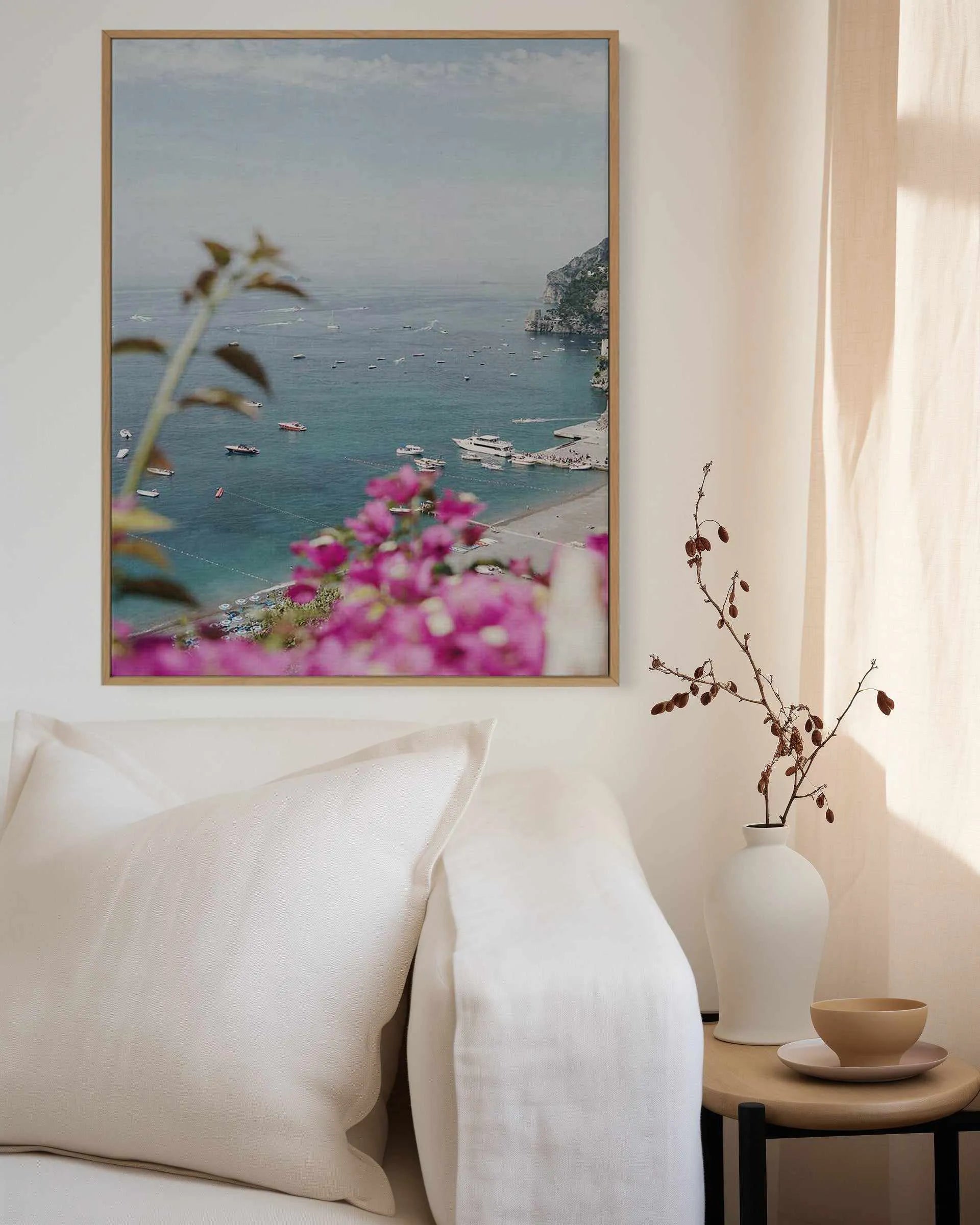 A Day On The Water by Renee Rae | Framed Canvas Art Print from Olive et Oriel where you can shop wallpaper and artworks online