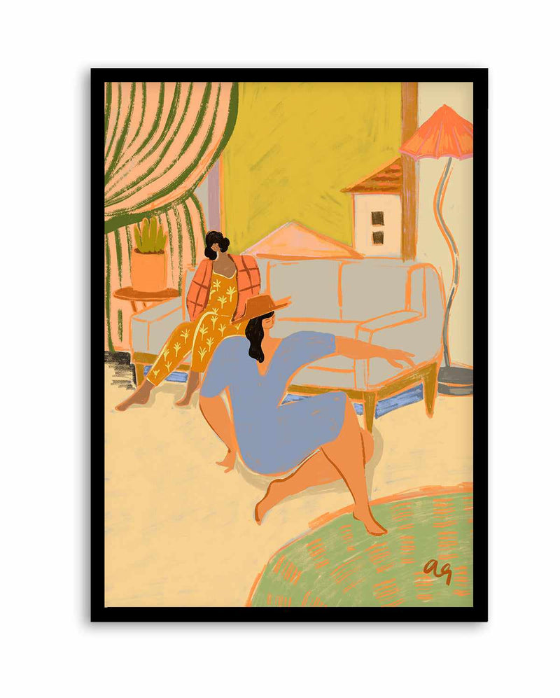 A Day At Home by Arty Guava | Art Print