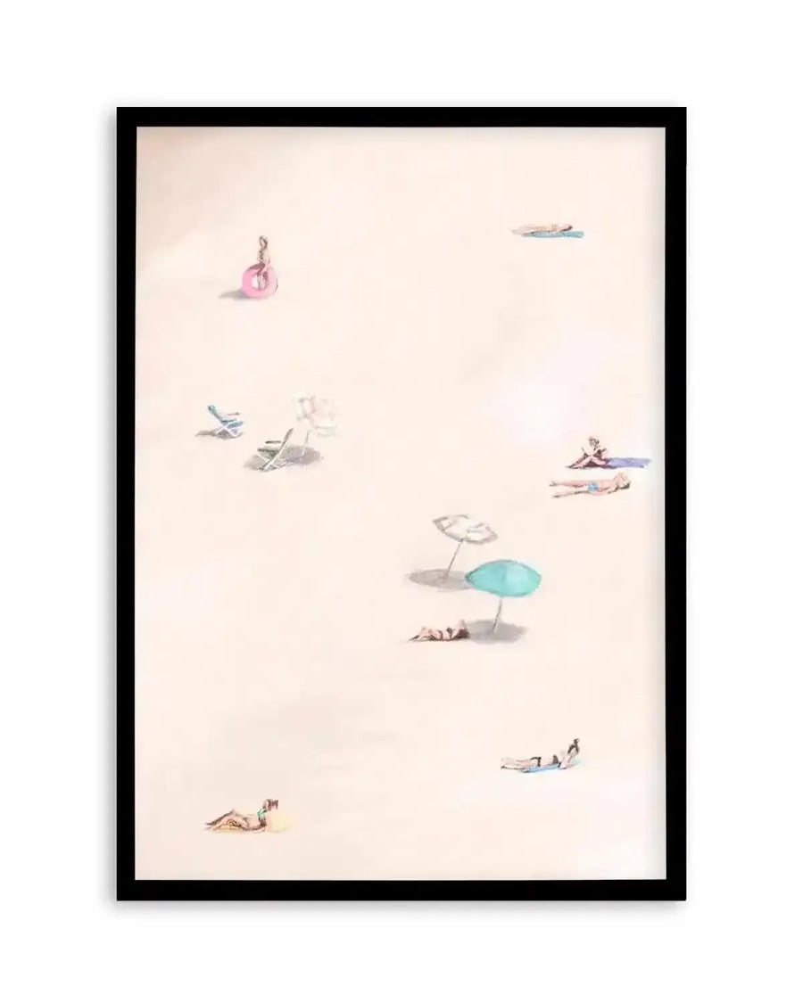 A Day at the Beach II Art Print from Olive et Oriel where you can shop wallpaper and artworks online