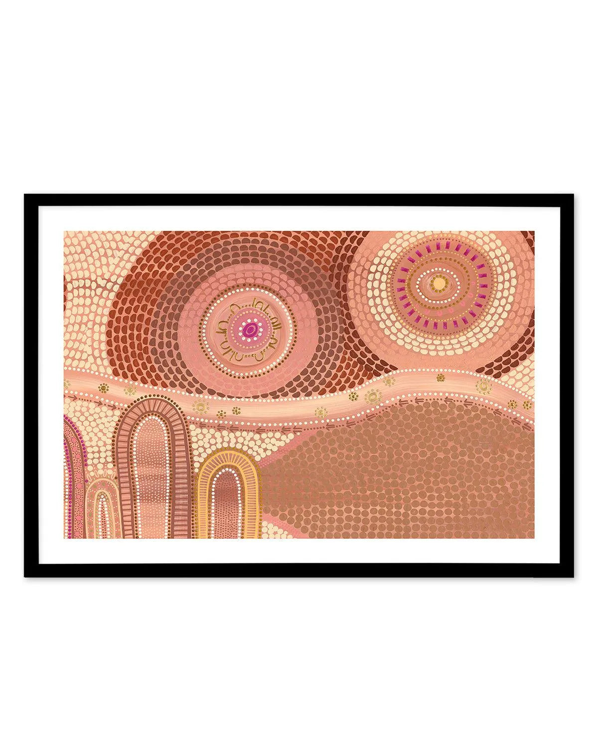 A Family's Journey By Domica Hill Art Print | LS-PRINT-Olive et Oriel-Domica Hill-A5 | 5.8" x 8.3" | 14.8 x 21cm-Black-With White Border-Buy-Australian-Art-Prints-Online-with-Olive-et-Oriel-Your-Artwork-Specialists-Austrailia-Decorate-With-Coastal-Photo-Wall-Art-Prints-From-Our-Beach-House-Artwork-Collection-Fine-Poster-and-Framed-Artwork