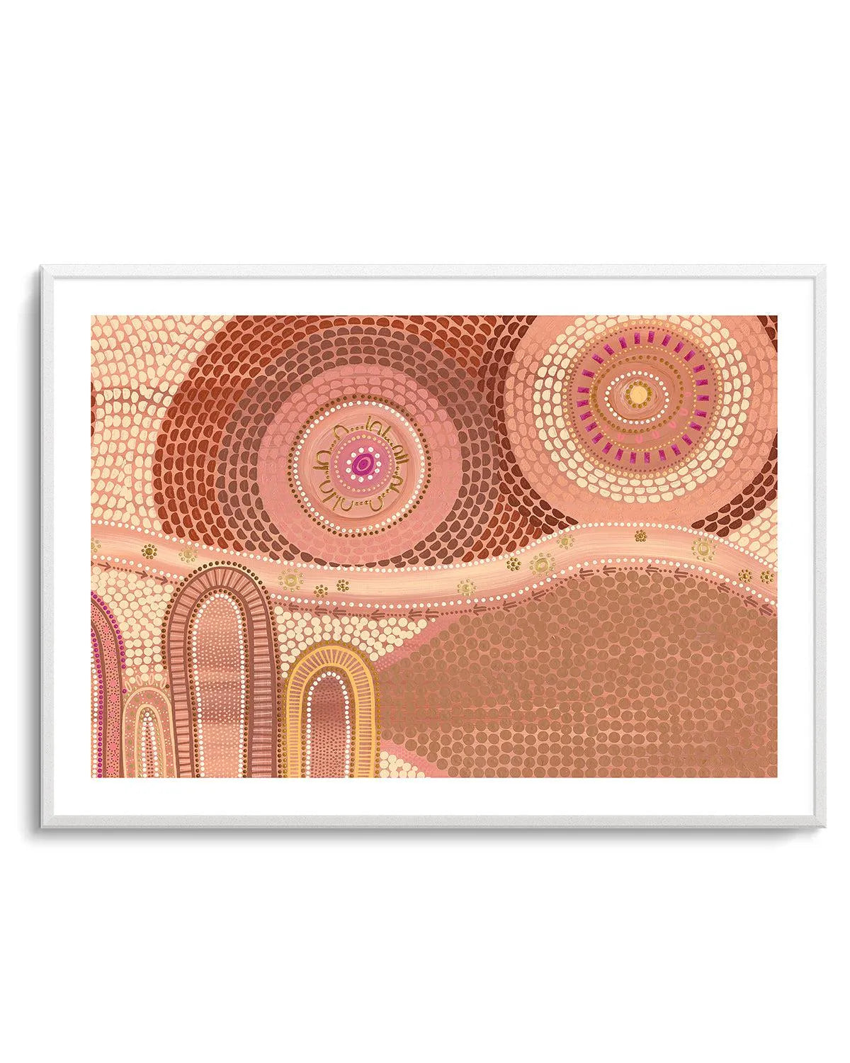 A Family's Journey By Domica Hill Art Print | LS-PRINT-Olive et Oriel-Domica Hill-A5 | 5.8" x 8.3" | 14.8 x 21cm-Unframed Art Print-With White Border-Buy-Australian-Art-Prints-Online-with-Olive-et-Oriel-Your-Artwork-Specialists-Austrailia-Decorate-With-Coastal-Photo-Wall-Art-Prints-From-Our-Beach-House-Artwork-Collection-Fine-Poster-and-Framed-Artwork