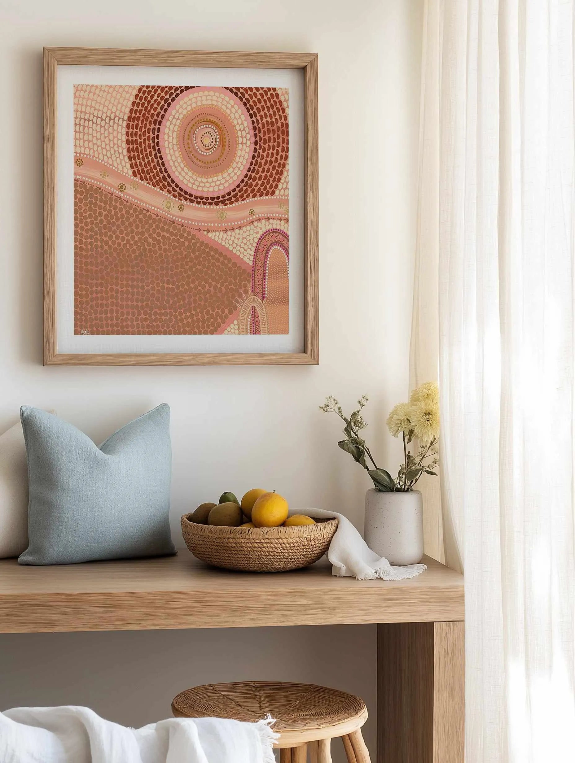 A Family's Journey SQ By Domica Hill | Art Print from Olive et Oriel where you can shop wallpaper and artworks online