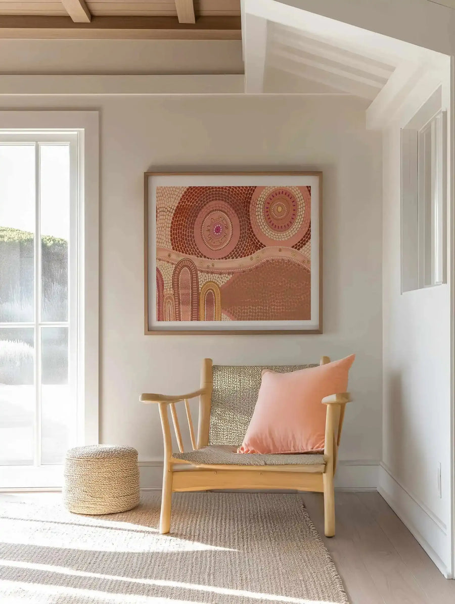 A Family's Journey LS By Domica Hill | Art Print from Olive et Oriel where you can shop wallpaper and artworks online