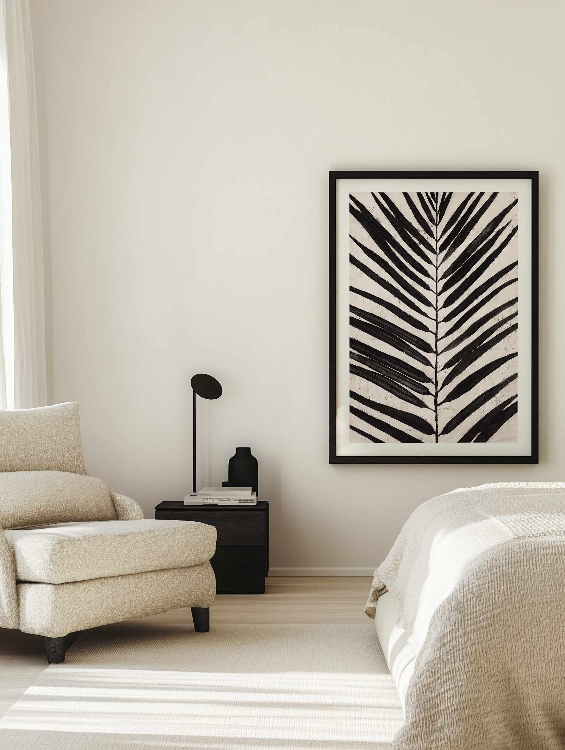 A Frond | Art Print from Olive et Oriel where you can shop wallpaper and artworks online