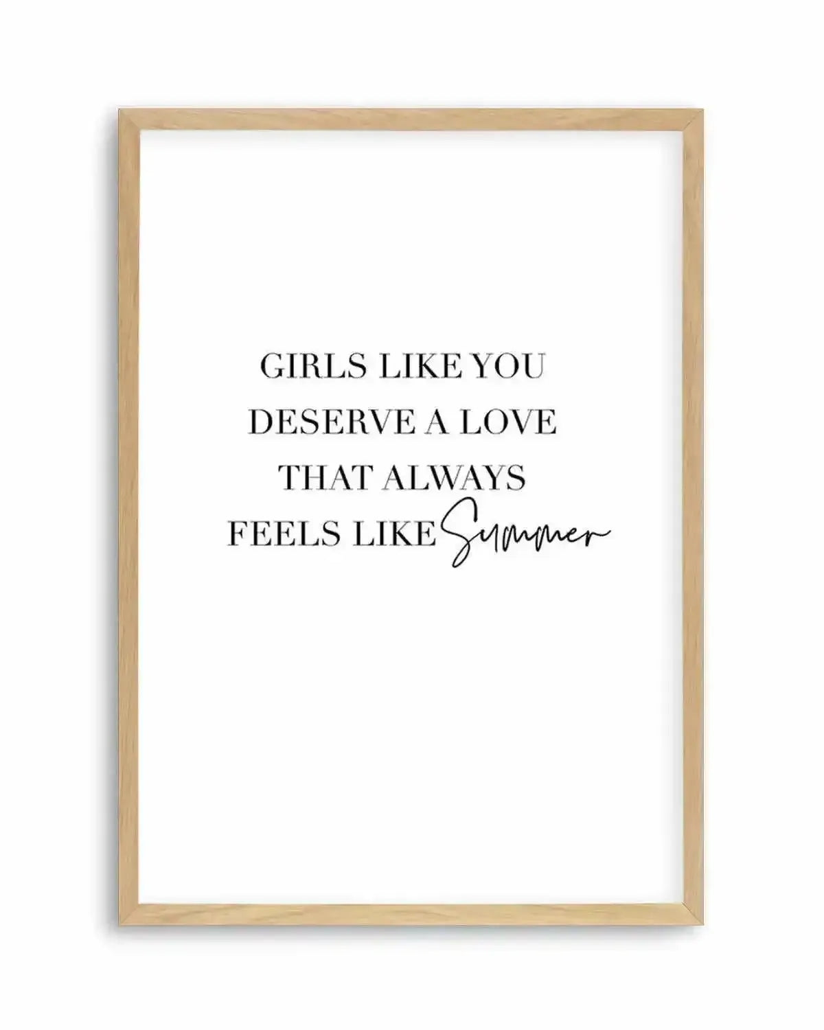 A Love Like Summer Art Print from Olive et Oriel where you can shop wallpaper and artworks online