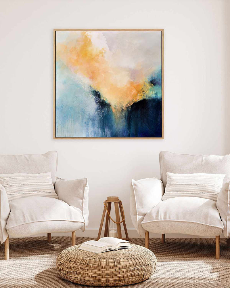 A Moment Suspended by Karen Hale | Framed Canvas Art Print