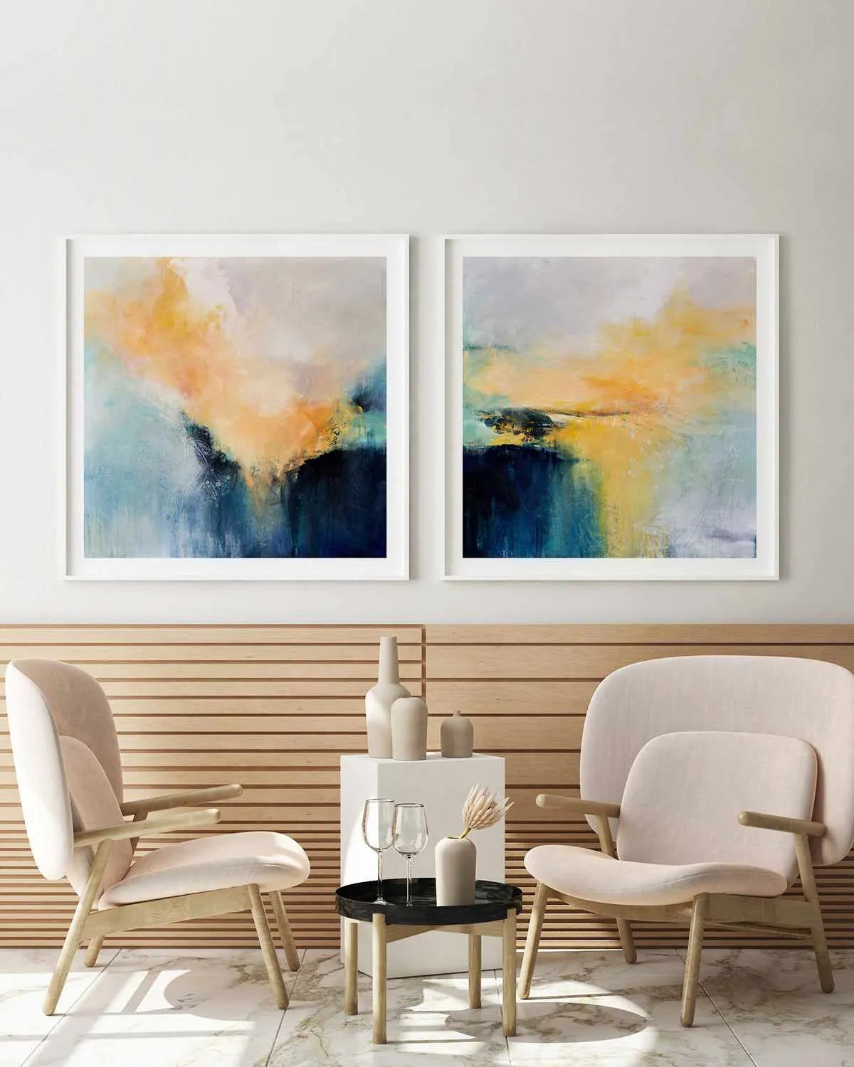 A Moment Suspended by Karen Hale Art Print from Olive et Oriel where you can shop wallpaper and artworks online