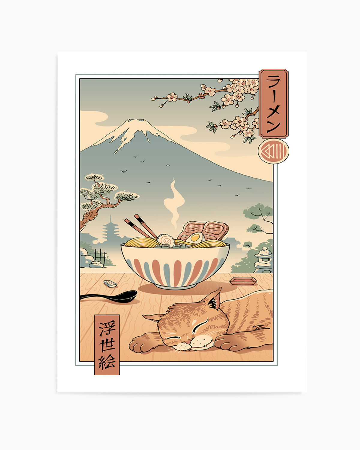 A Perfect Ramen Weather by Vincent Trinidad | Art Print