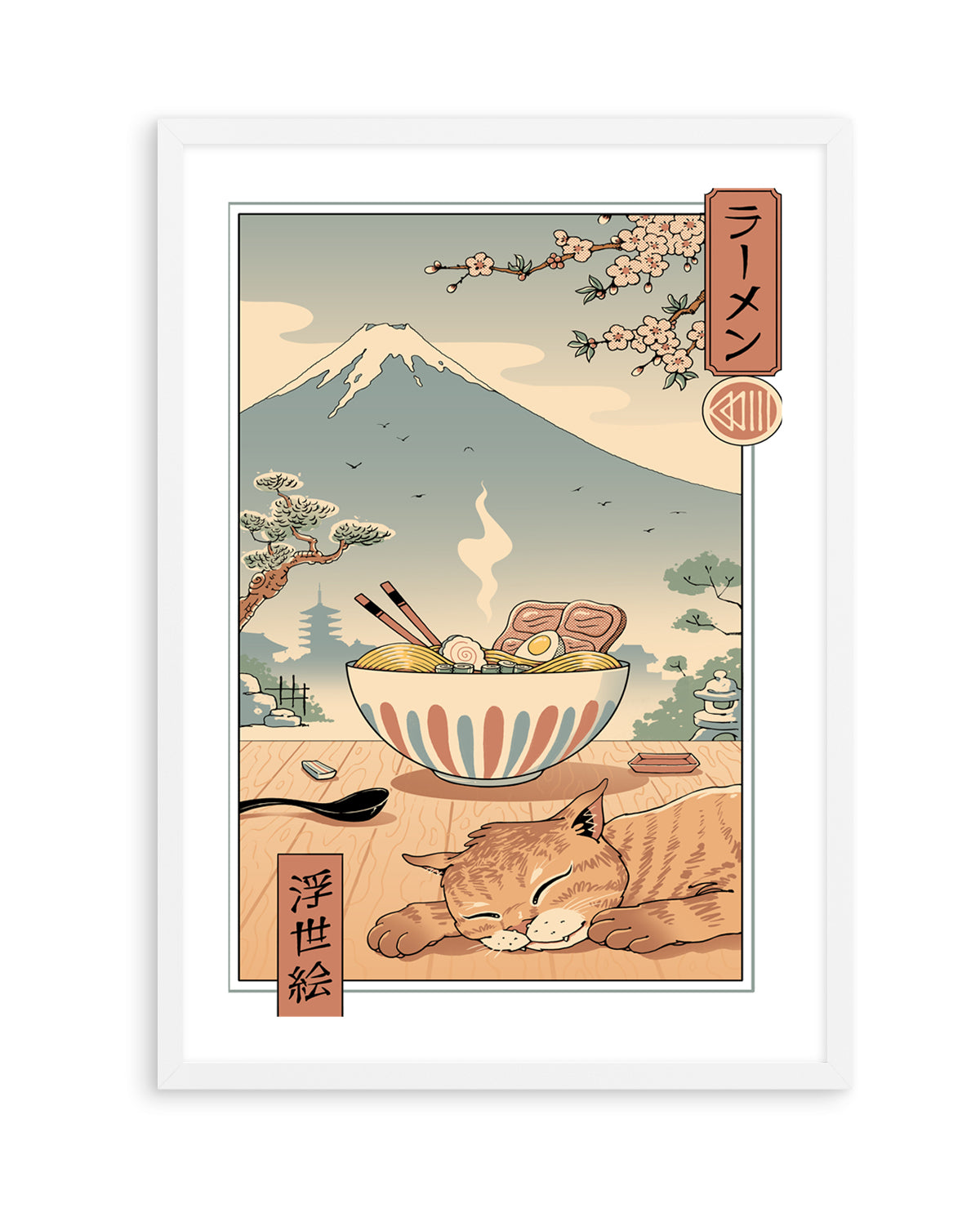 A Perfect Ramen Weather by Vincent Trinidad | Art Print