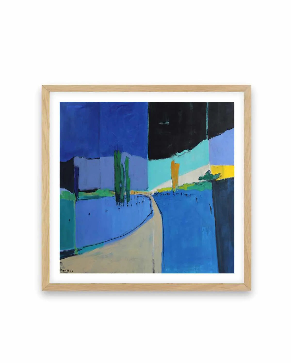 A Road Between by Virginia Chapuis Art Print from Olive et Oriel where you can shop wallpaper and artworks online