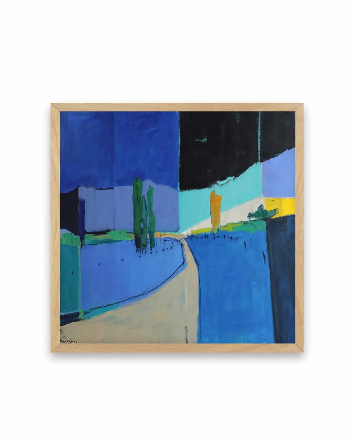 A Road Between by Virginia Chapuis Art Print from Olive et Oriel where you can shop wallpaper and artworks online