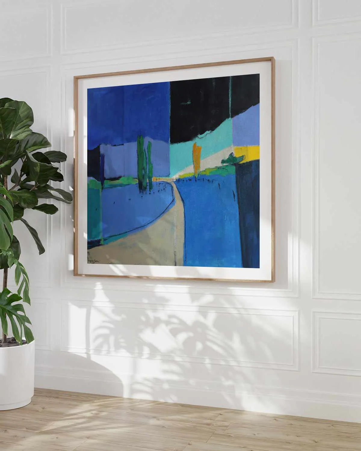 A Road Between by Virginia Chapuis Art Print from Olive et Oriel where you can shop wallpaper and artworks online