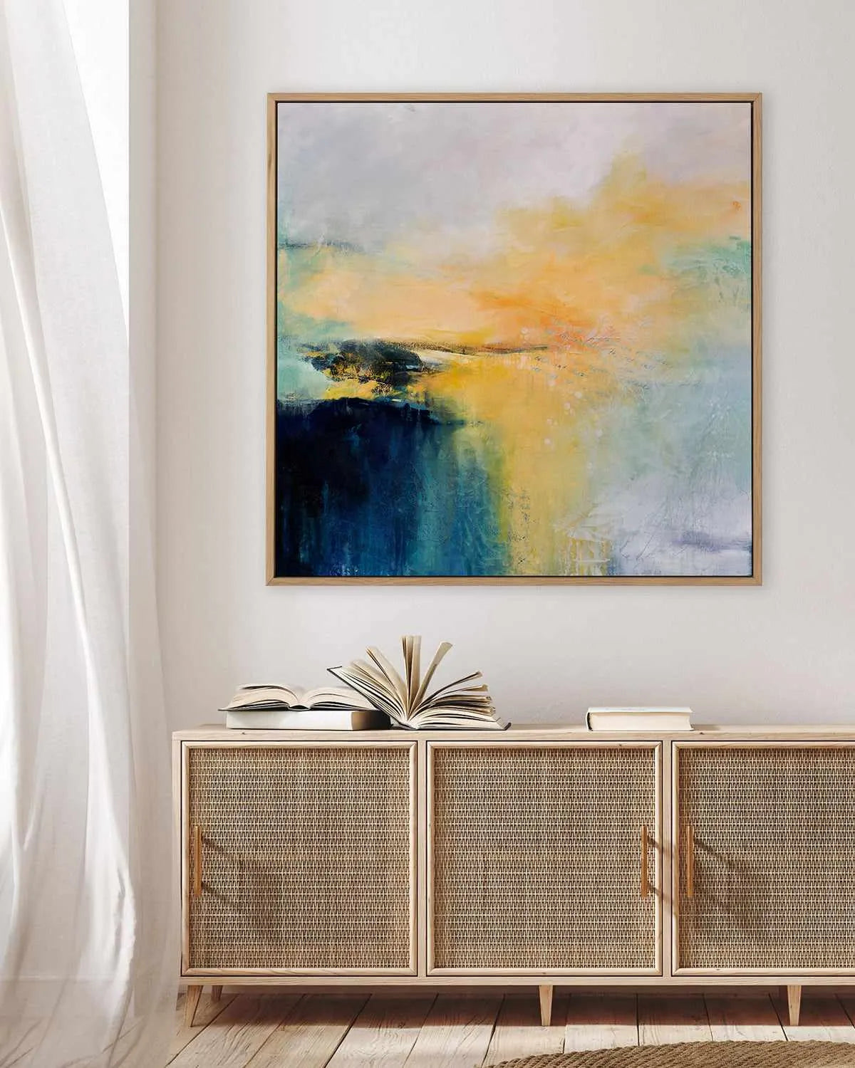 A Single Moment by Karen Hale | Framed Canvas Art Print from Olive et Oriel where you can shop wallpaper and artworks online