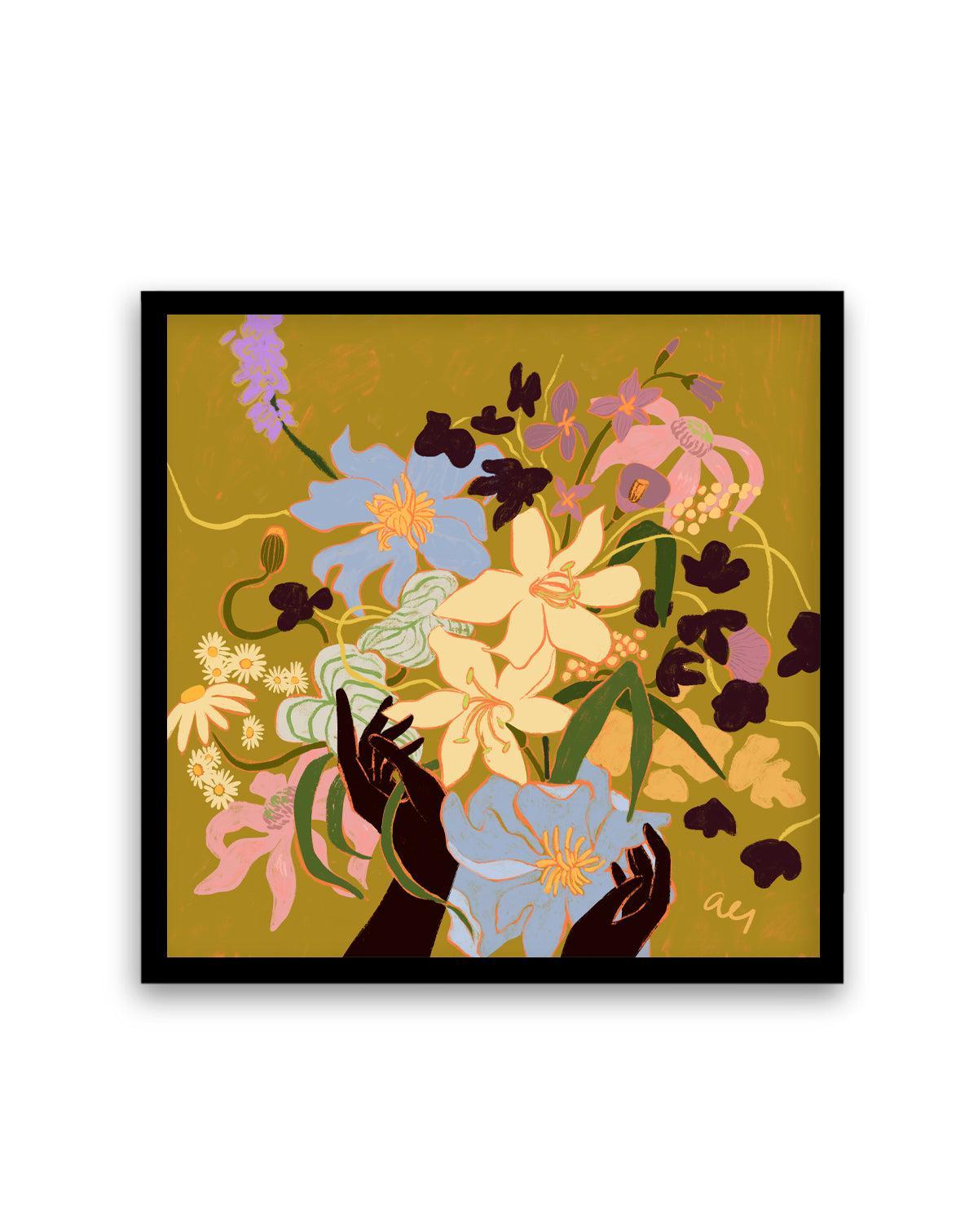 A Touch Of Nature by Arty Guava | Art Print from Olive et Oriel where you can shop wallpaper and artworks online