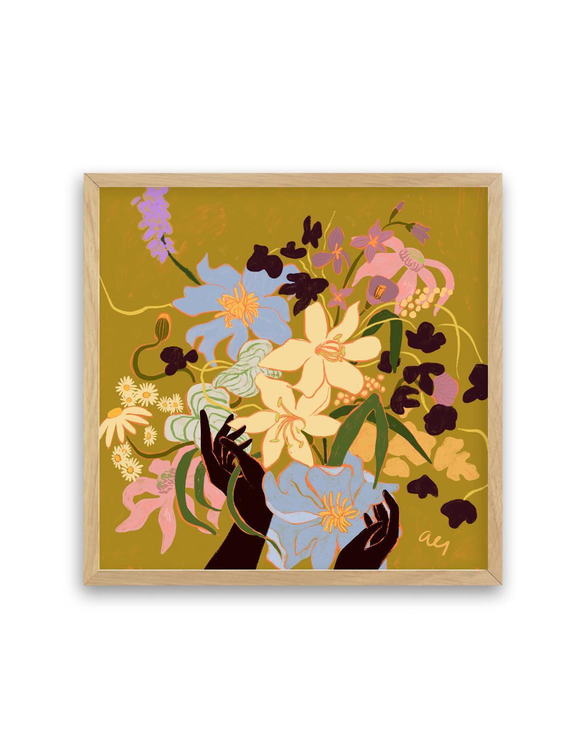 A Touch Of Nature by Arty Guava | Art Print from Olive et Oriel where you can shop wallpaper and artworks online