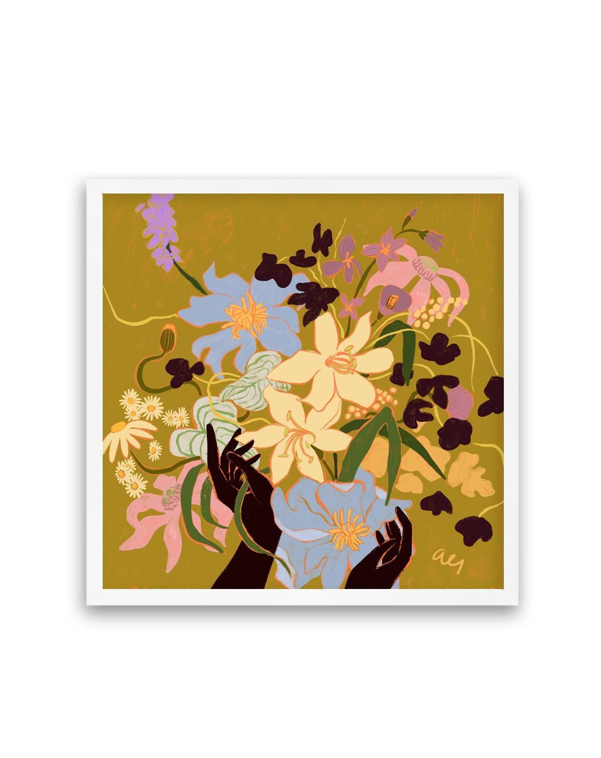 A Touch Of Nature by Arty Guava | Art Print from Olive et Oriel where you can shop wallpaper and artworks online