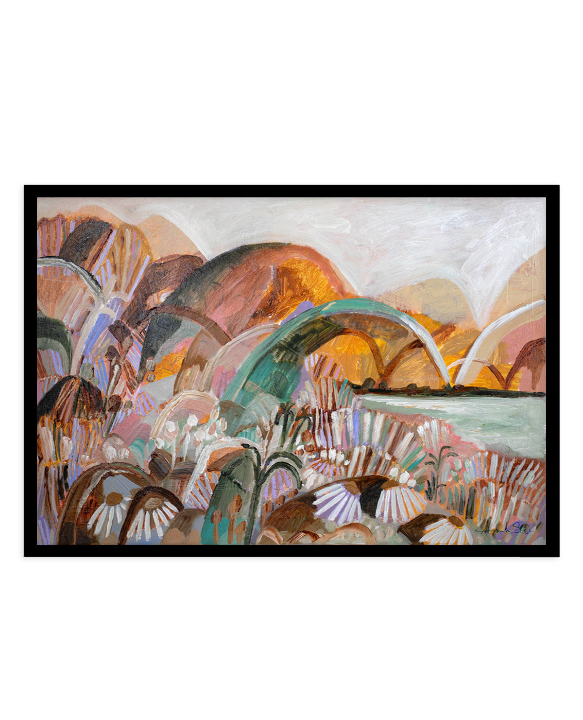 A Travellers Dream by Amanda Skye | Art Print from Olive et Oriel where you can shop wallpaper and artworks online