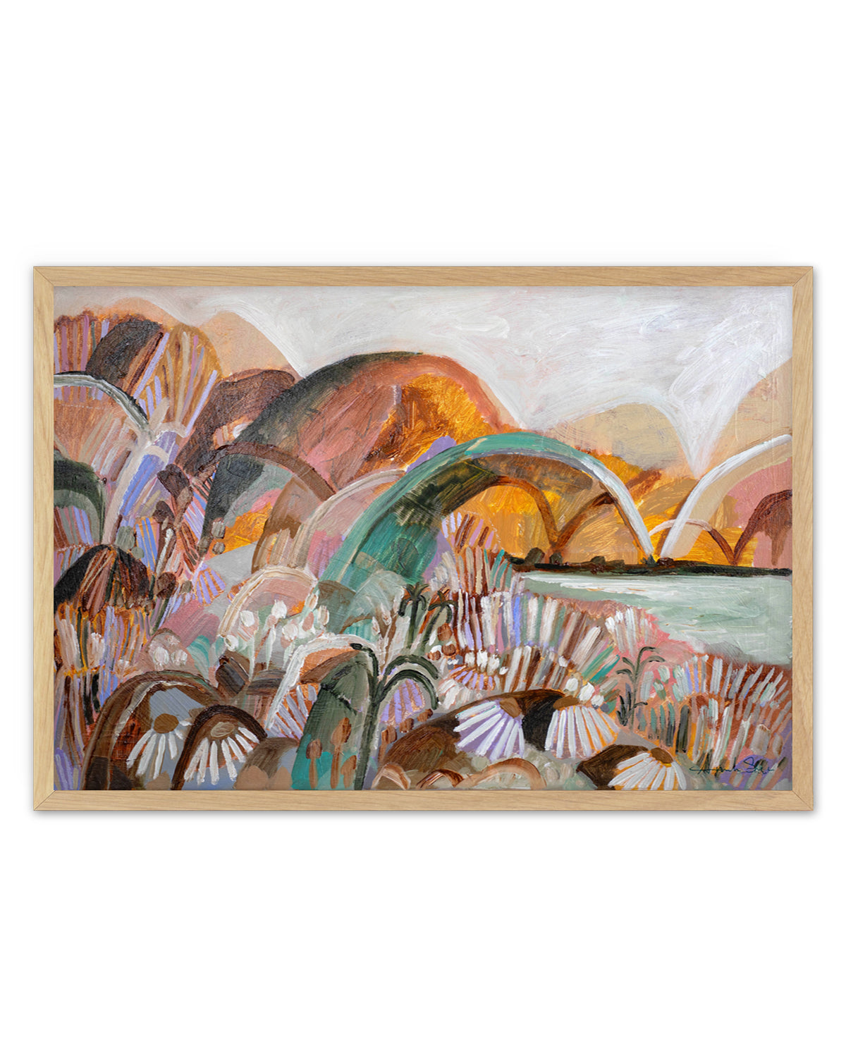 A Travellers Dream by Amanda Skye | Art Print from Olive et Oriel where you can shop wallpaper and artworks online