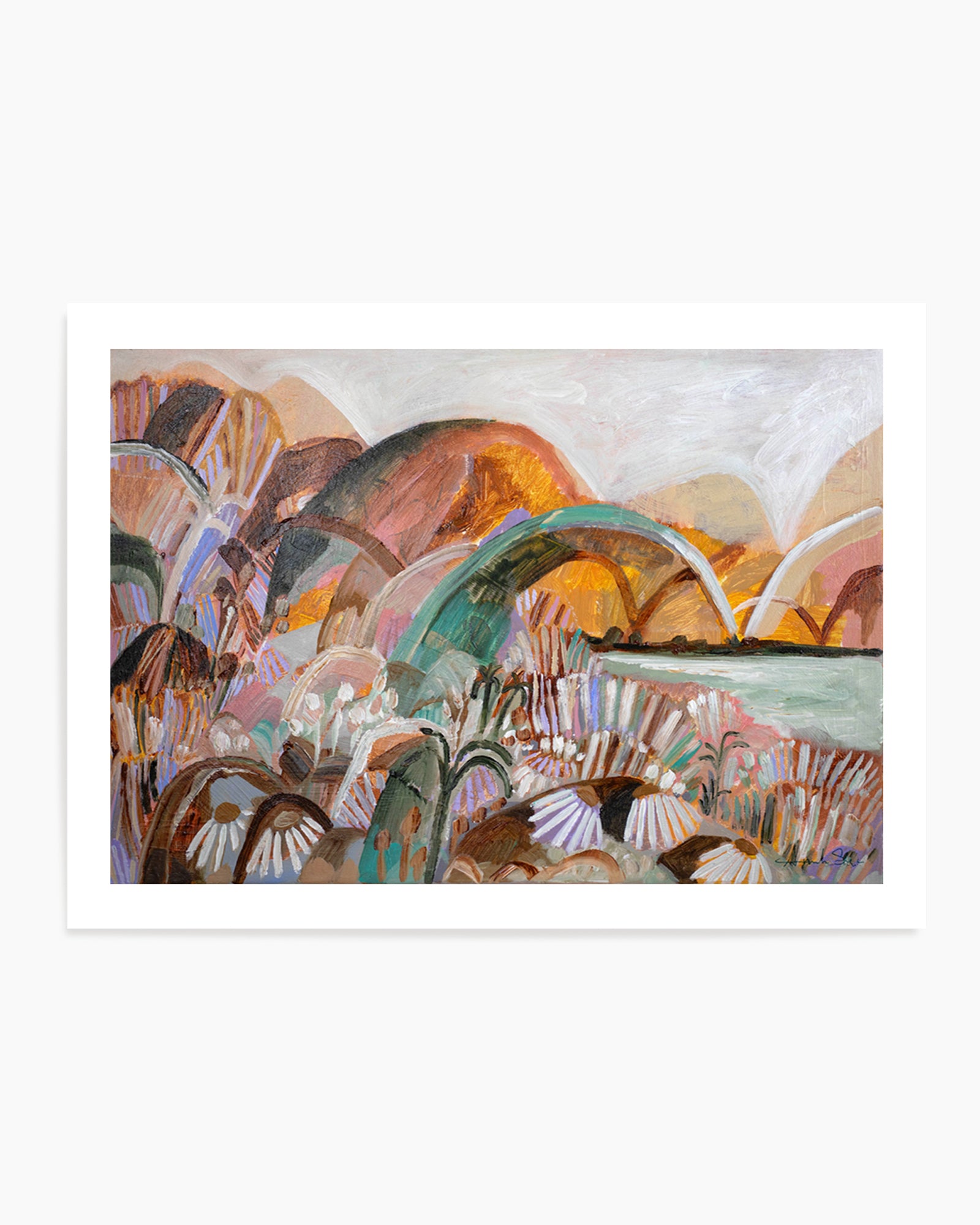 A Travellers Dream by Amanda Skye | Art Print from Olive et Oriel where you can shop wallpaper and artworks online