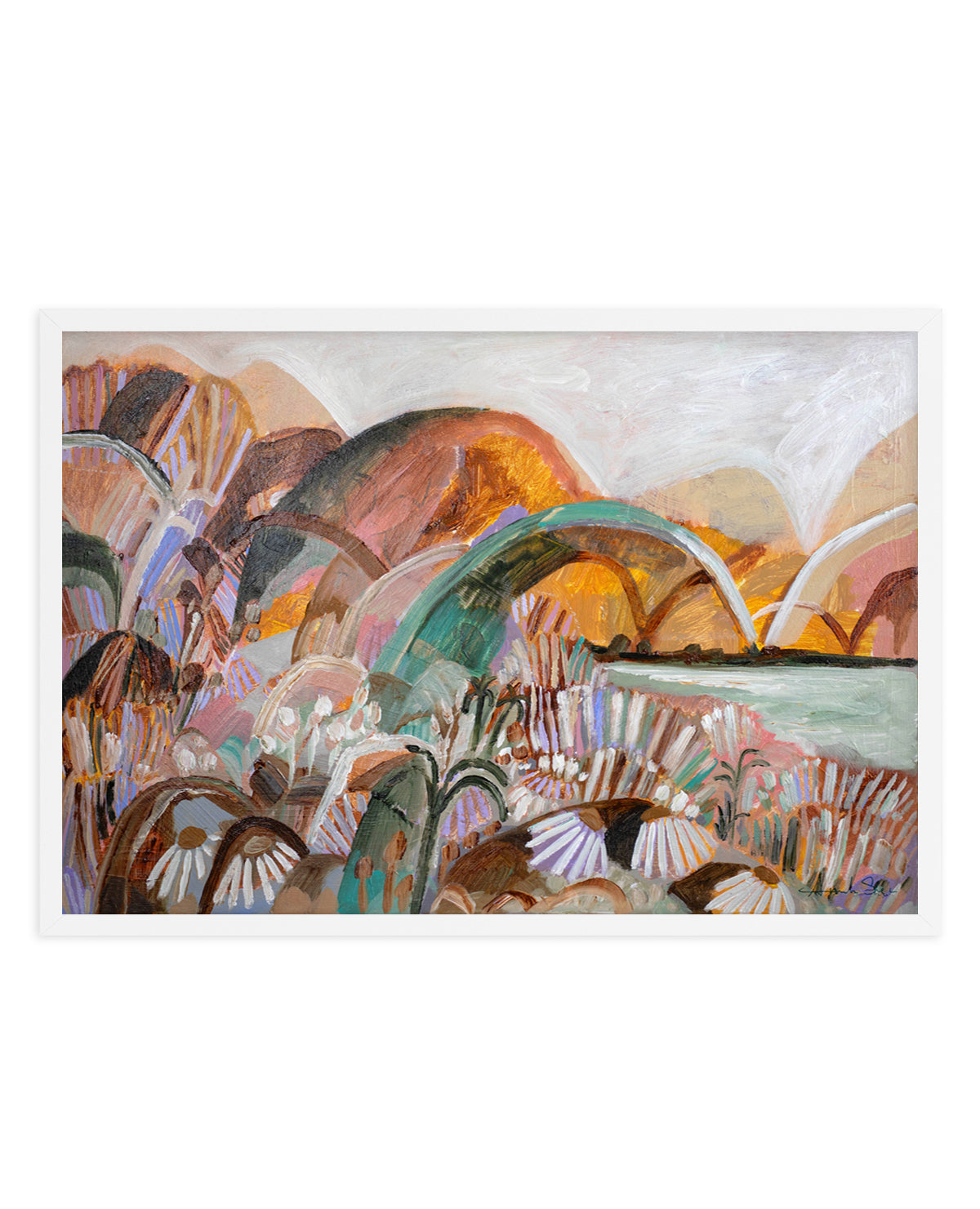 A Travellers Dream by Amanda Skye | Art Print from Olive et Oriel where you can shop wallpaper and artworks online