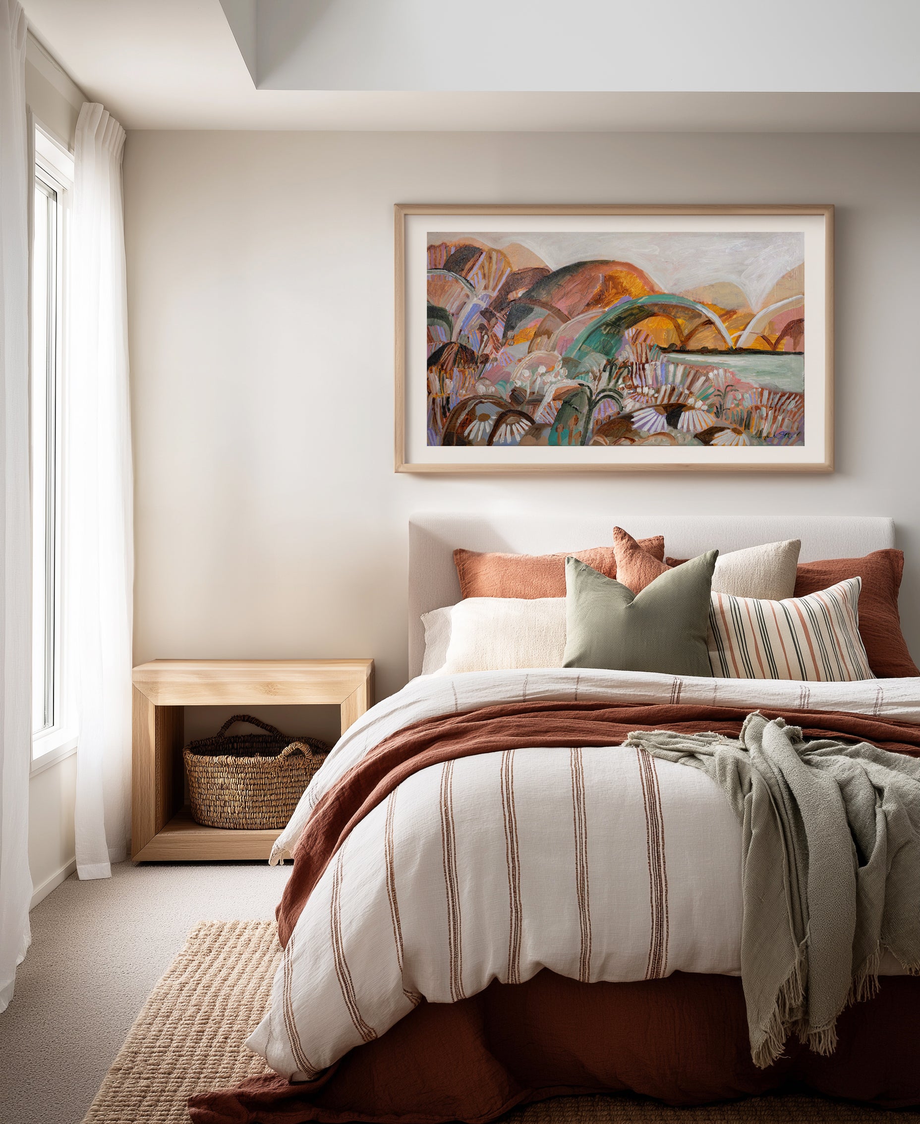 A Travellers Dream by Amanda Skye | Art Print from Olive et Oriel where you can shop wallpaper and artworks online