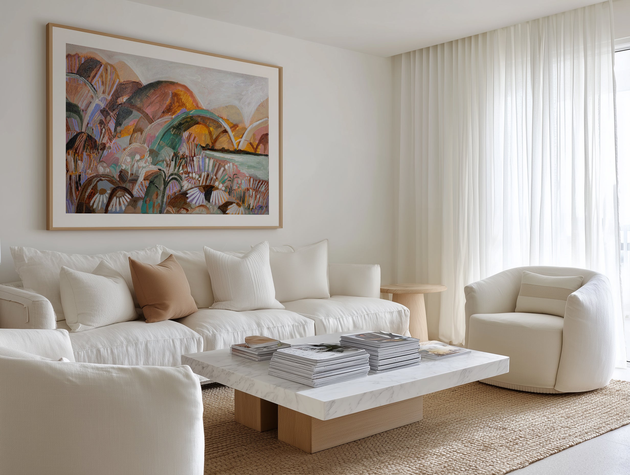 A Travellers Dream by Amanda Skye | Art Print from Olive et Oriel where you can shop wallpaper and artworks online