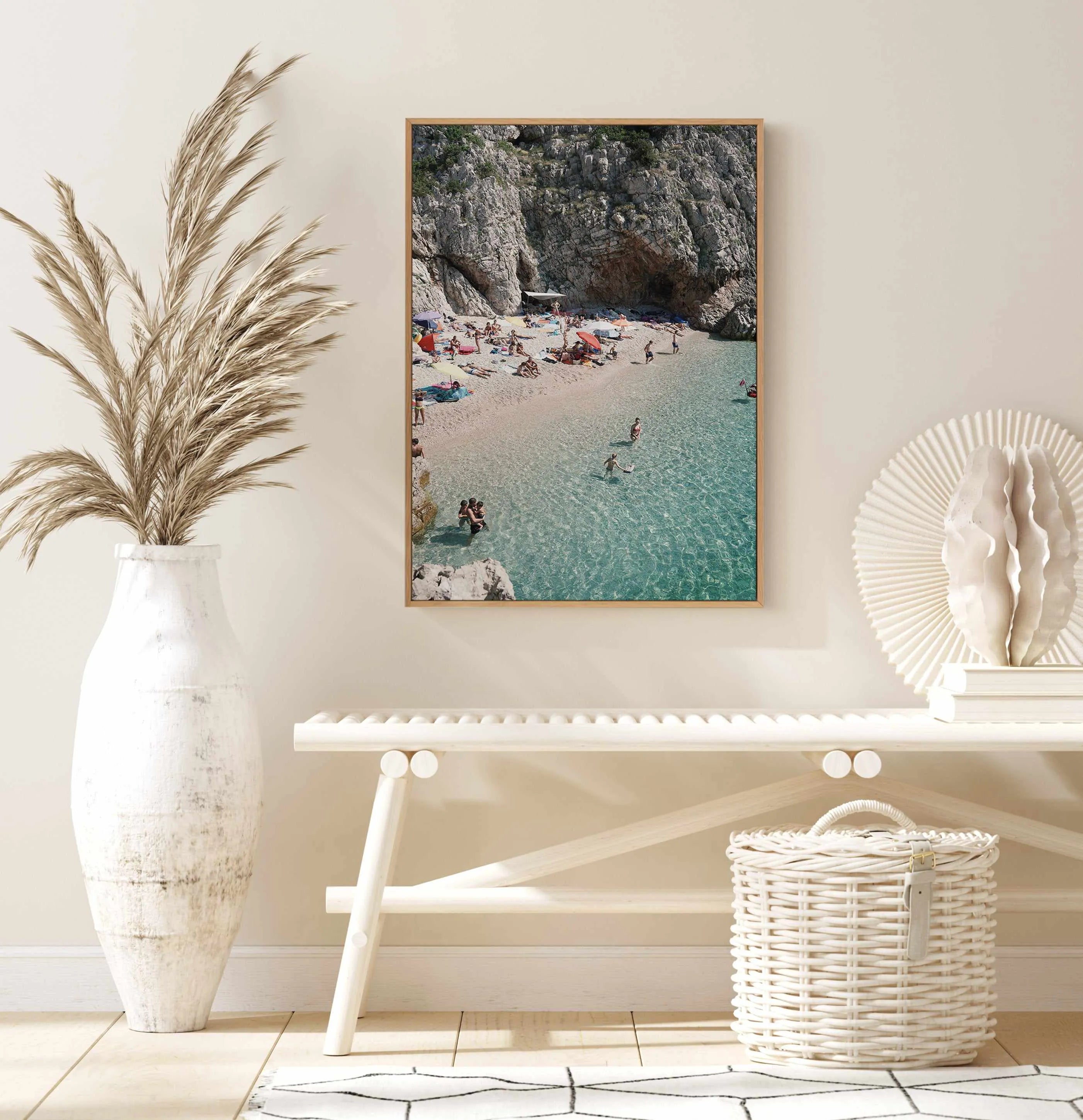 A Day in Istria by Renee Rae | Framed Canvas Art Print from Olive et Oriel where you can shop wallpaper and artworks online
