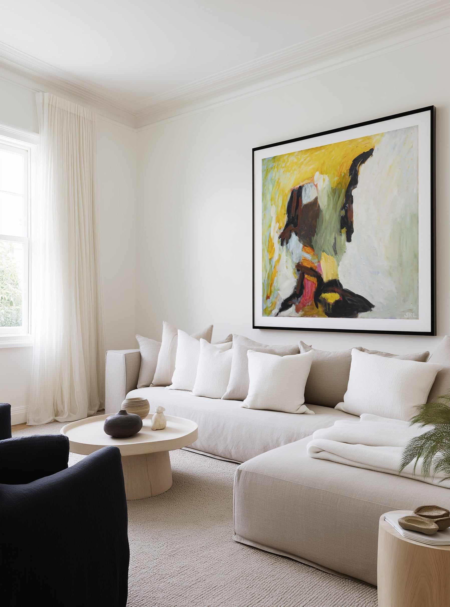 Another Smiling Face by Svend Kindt-Larsen | Art Print from Olive et Oriel where you can shop wallpaper and artworks online