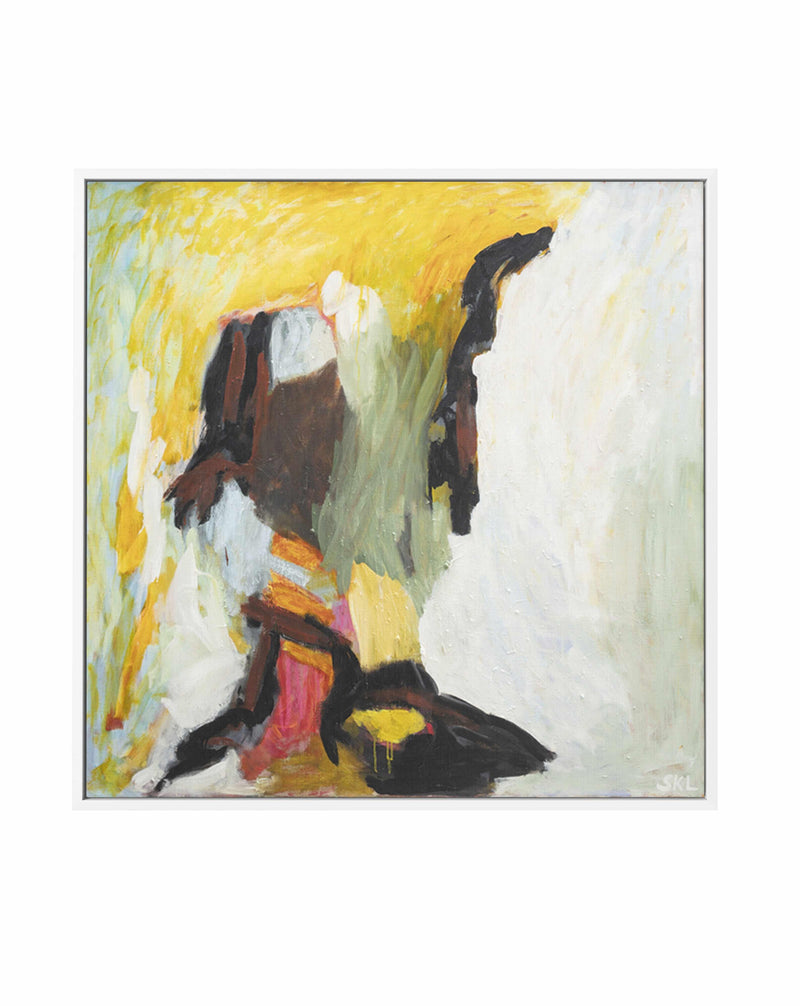 Another Smiling Face by Svend Kindt-Larsen | Framed Canvas Art Print from Olive et Oriel where you can shop wallpaper and artworks online