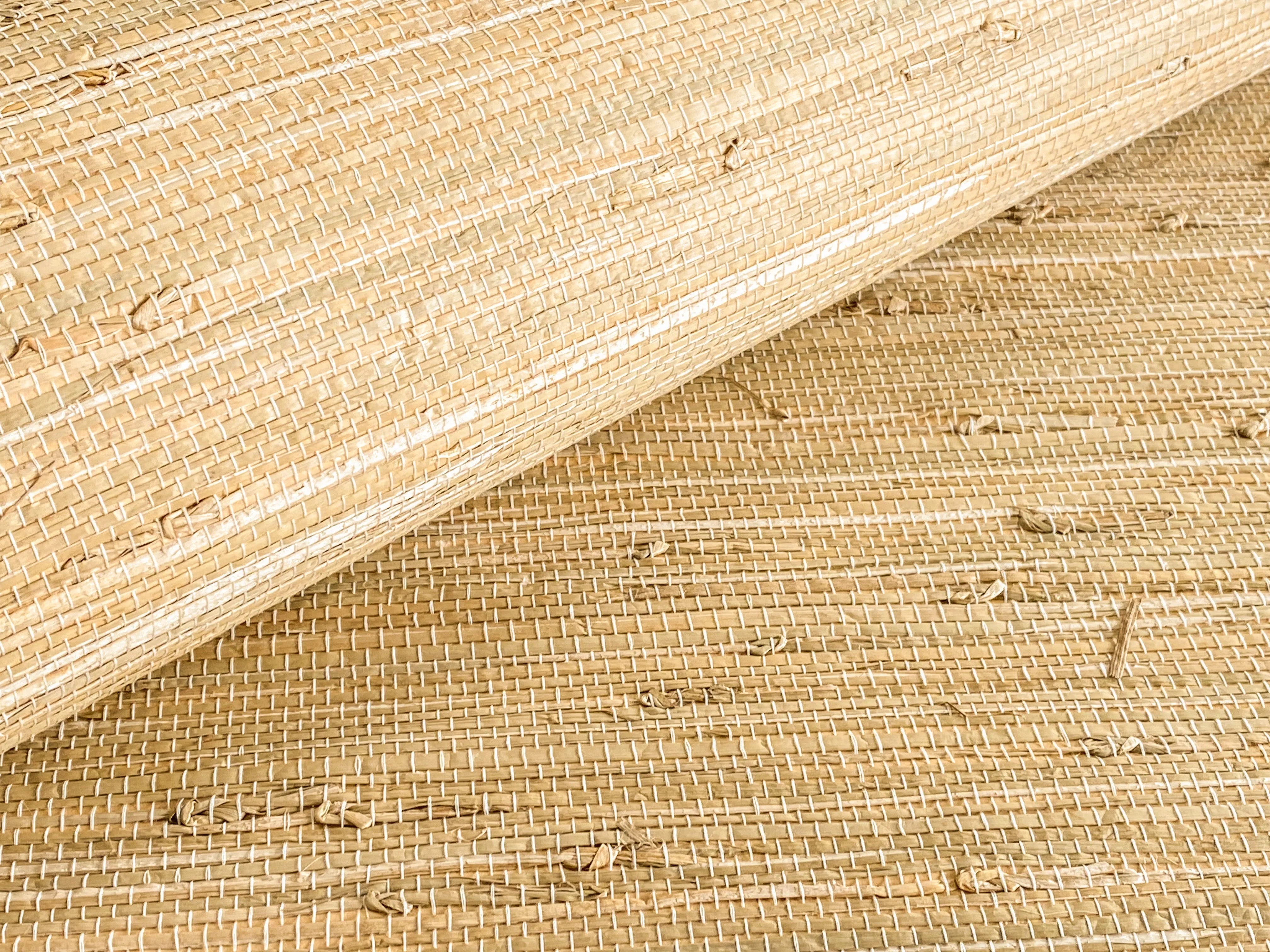 Noosa Grasscloth Woven Wallpaper | Organica Collection from Olive et Oriel where you can shop wallpaper and artworks online