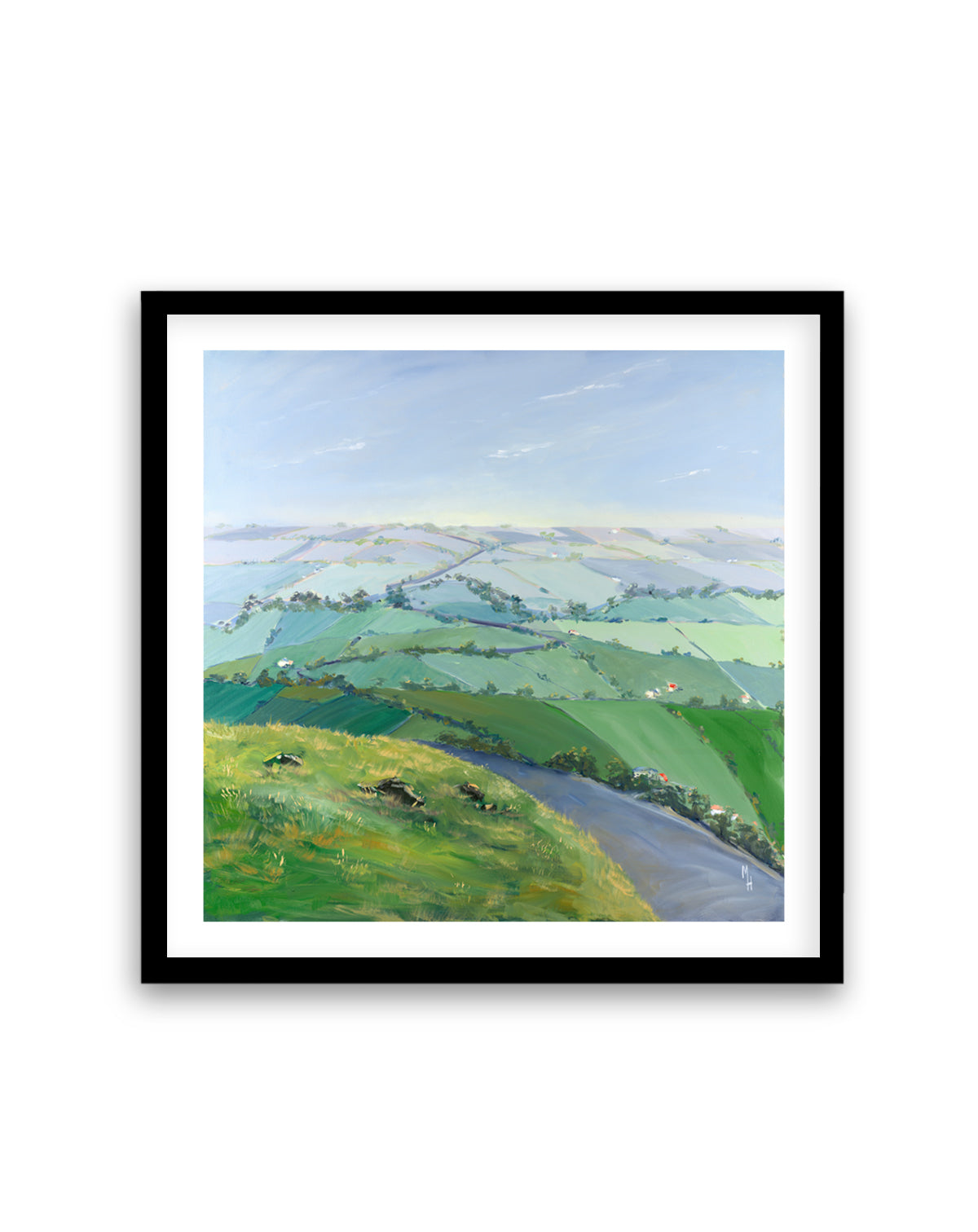 As Far as the Eye can See Winter by Meredith Howse | Art Print