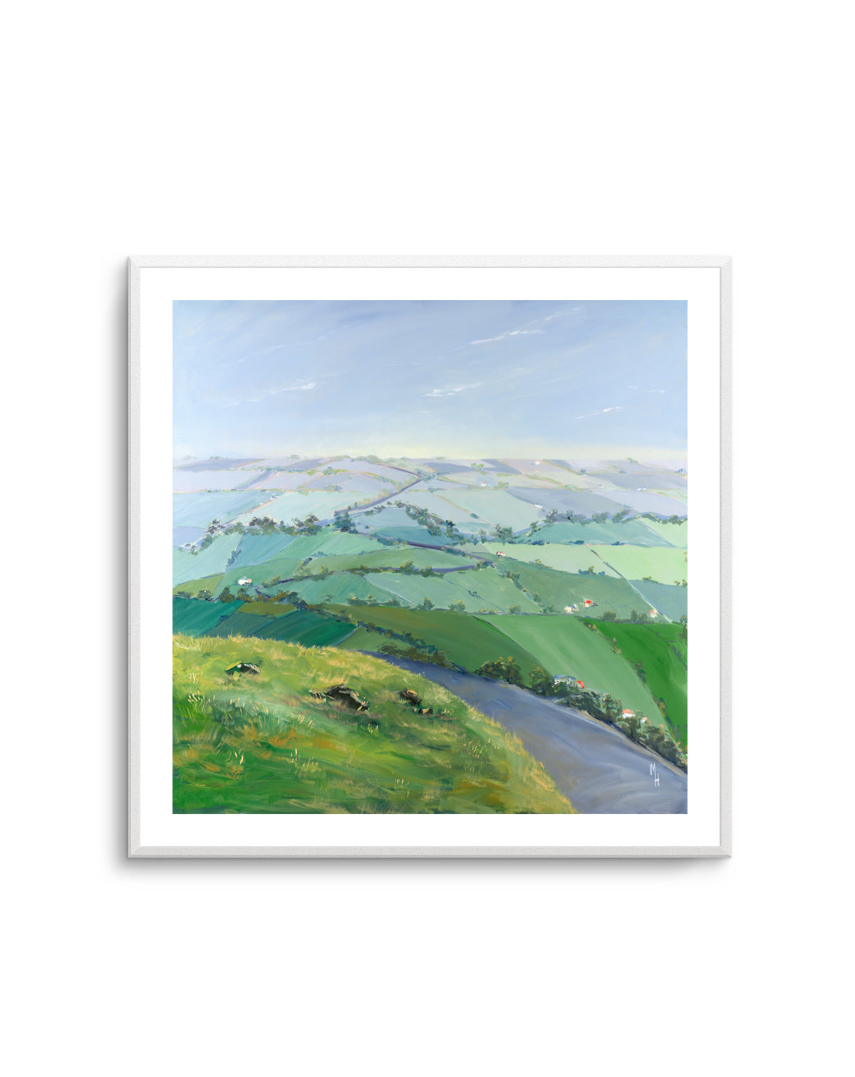 As Far as the Eye can See Winter by Meredith Howse | Art Print