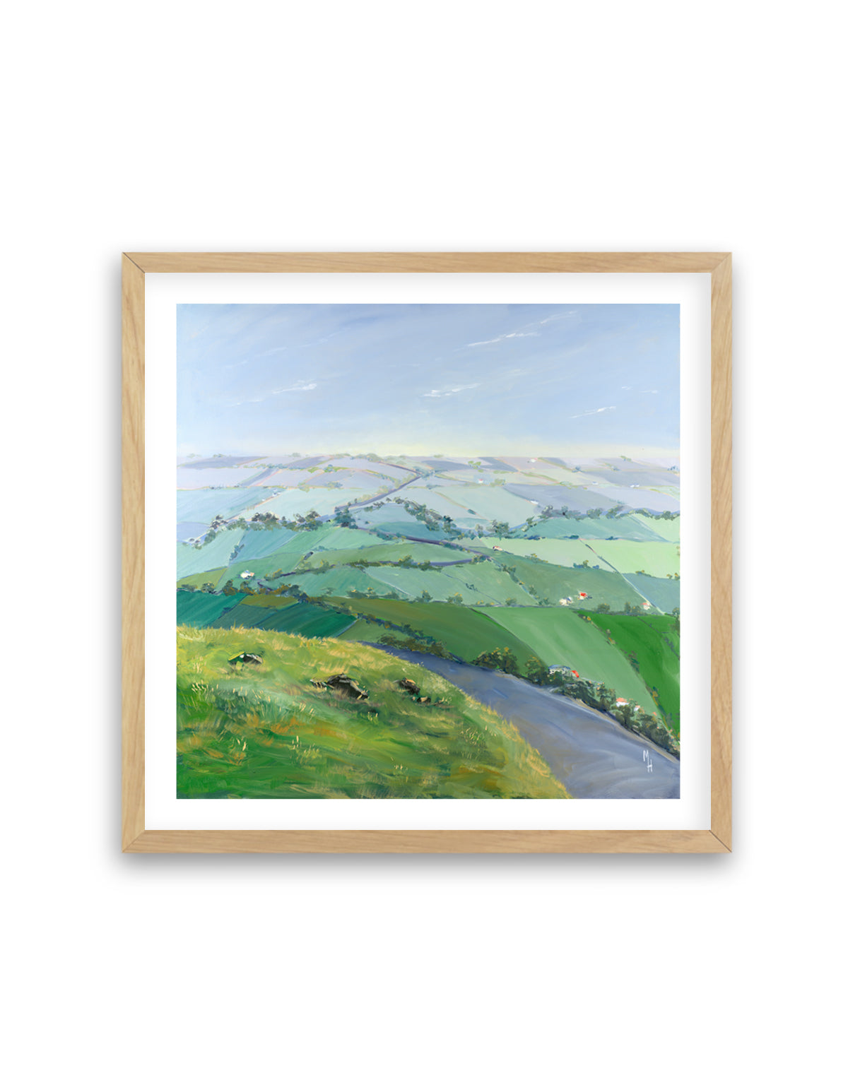 As Far as the Eye can See Winter by Meredith Howse | Art Print