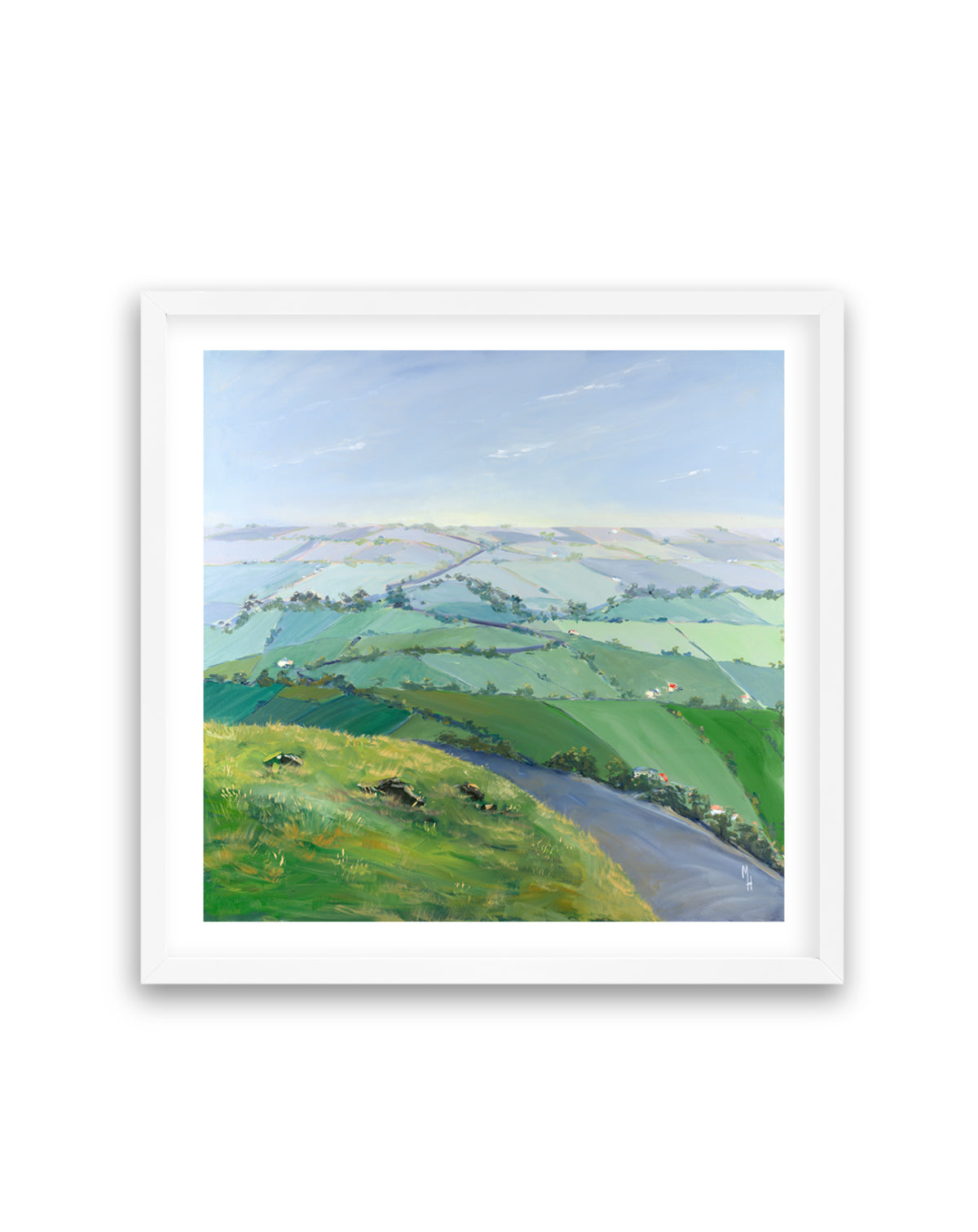 As Far as the Eye can See Winter by Meredith Howse | Art Print