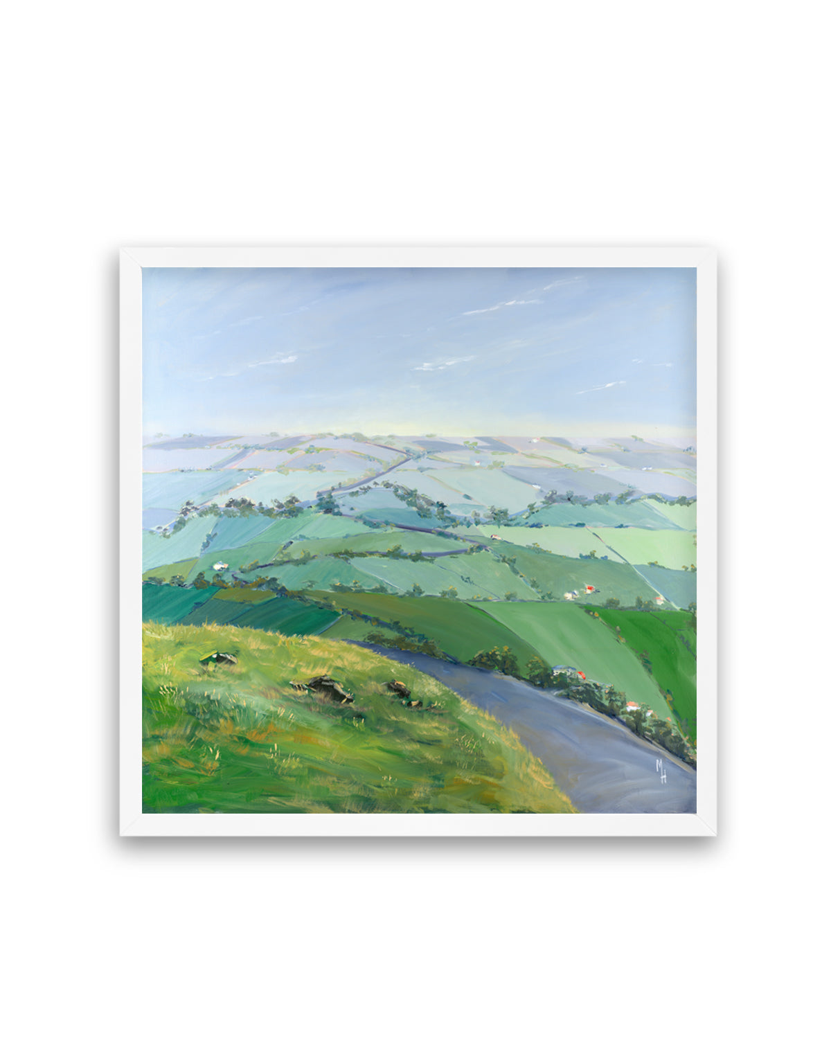 As Far as the Eye can See Winter by Meredith Howse | Art Print