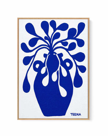 Athena by Teena Zerefos | Framed Canvas Art Print from Olive et Oriel where you can shop wallpaper and artworks online