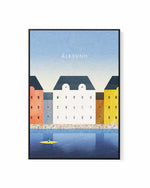 Alesund by Henry Rivers | Framed Canvas Art Print