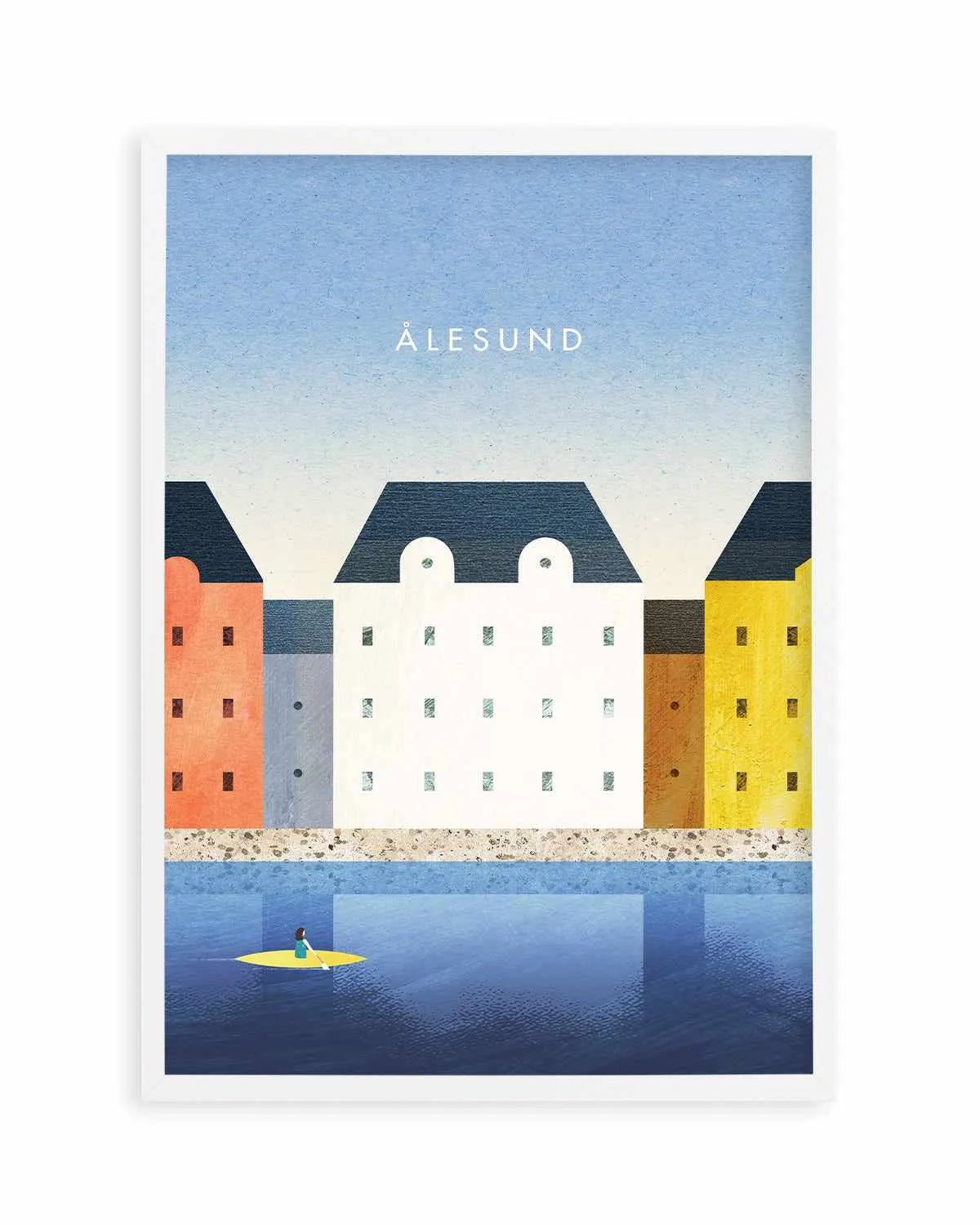 Alesund by Henry Rivers Art Print from Olive et Oriel where you can shop wallpaper and artworks online
