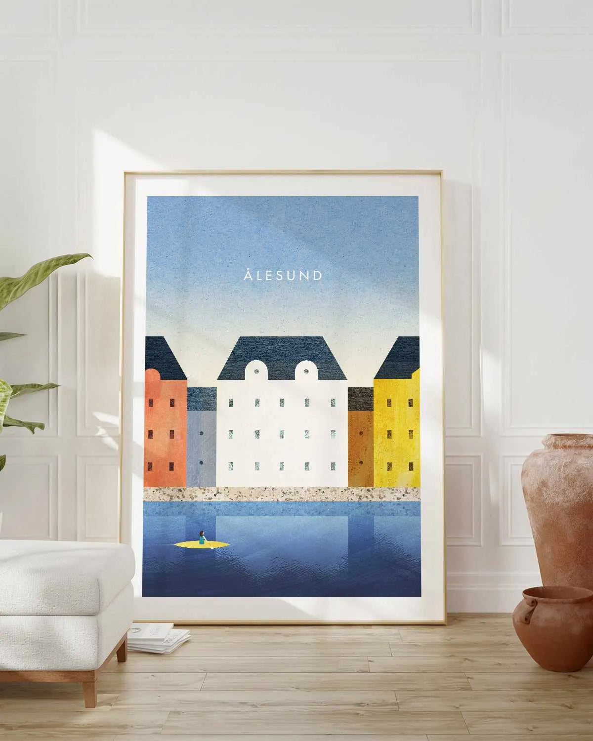 Alesund by Henry Rivers Art Print from Olive et Oriel where you can shop wallpaper and artworks online