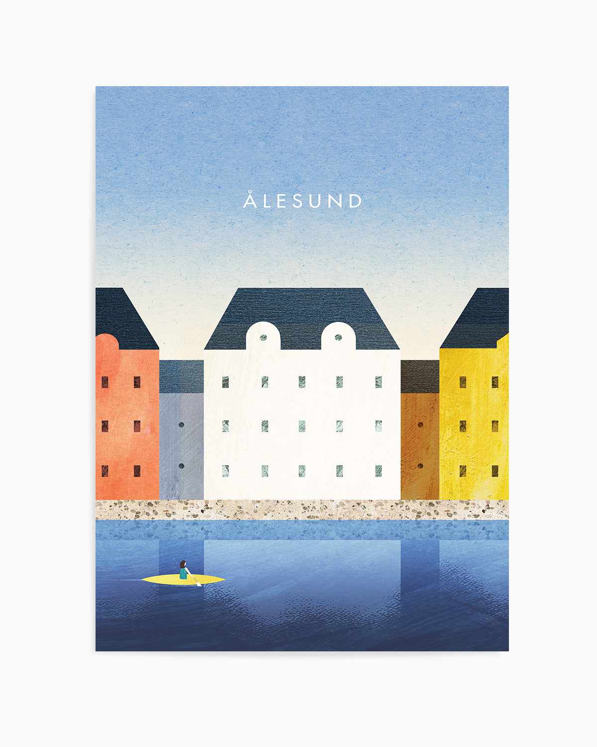 Alesund by Henry Rivers Art Print